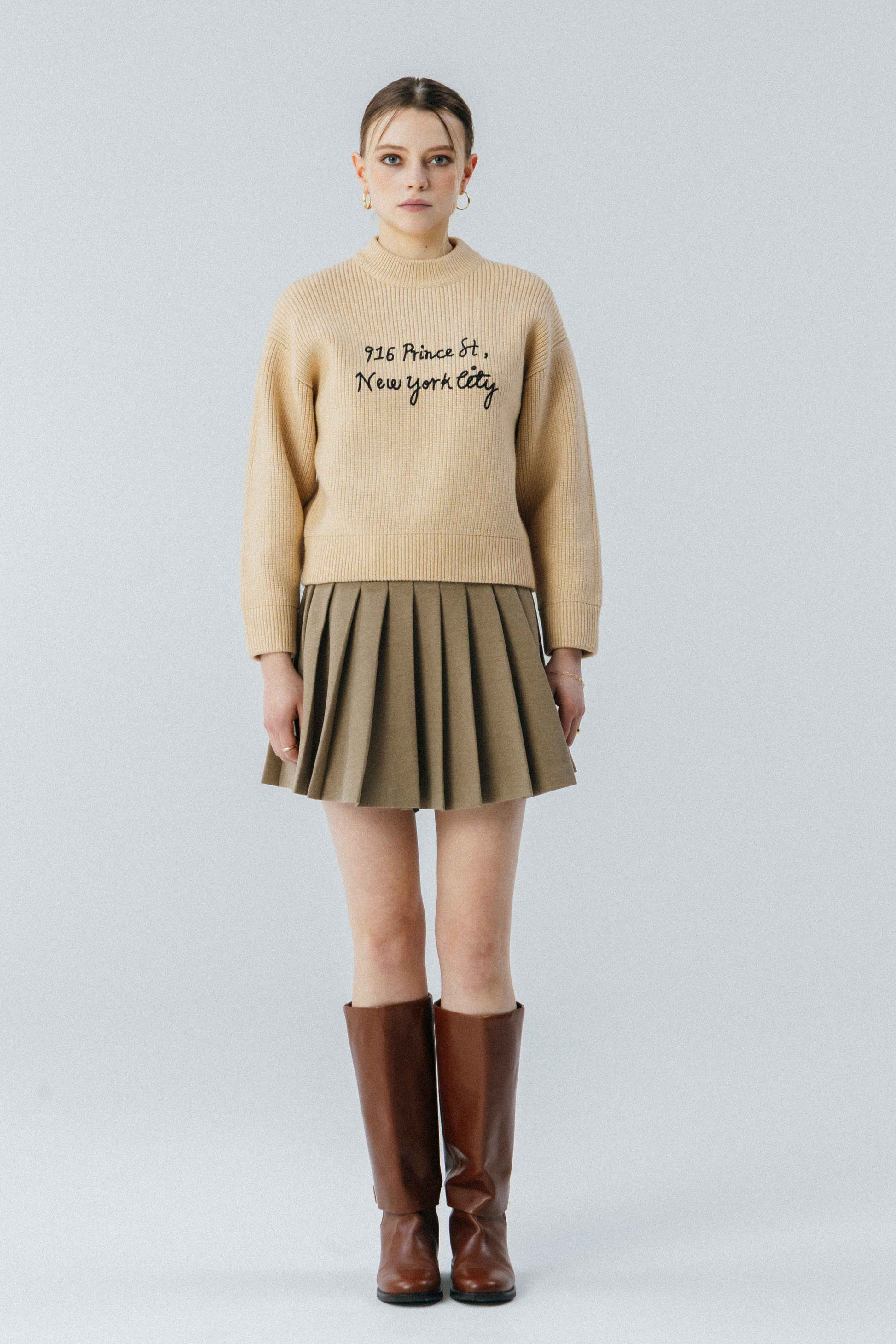 Delphi Pleats Skirt