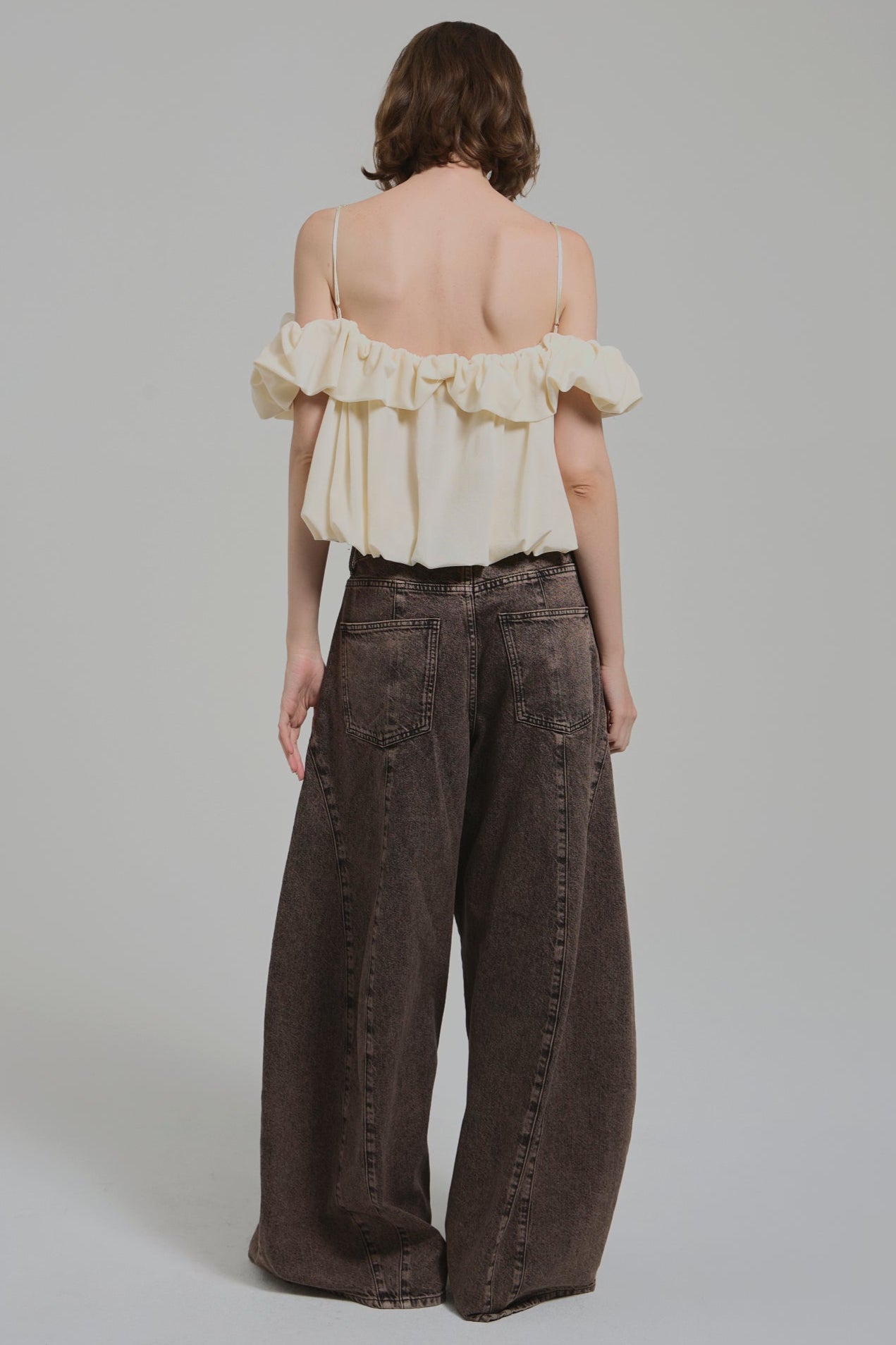 THE TOÉ Ifestou Frill Top Ifestou Frill Top – THE TOÉ