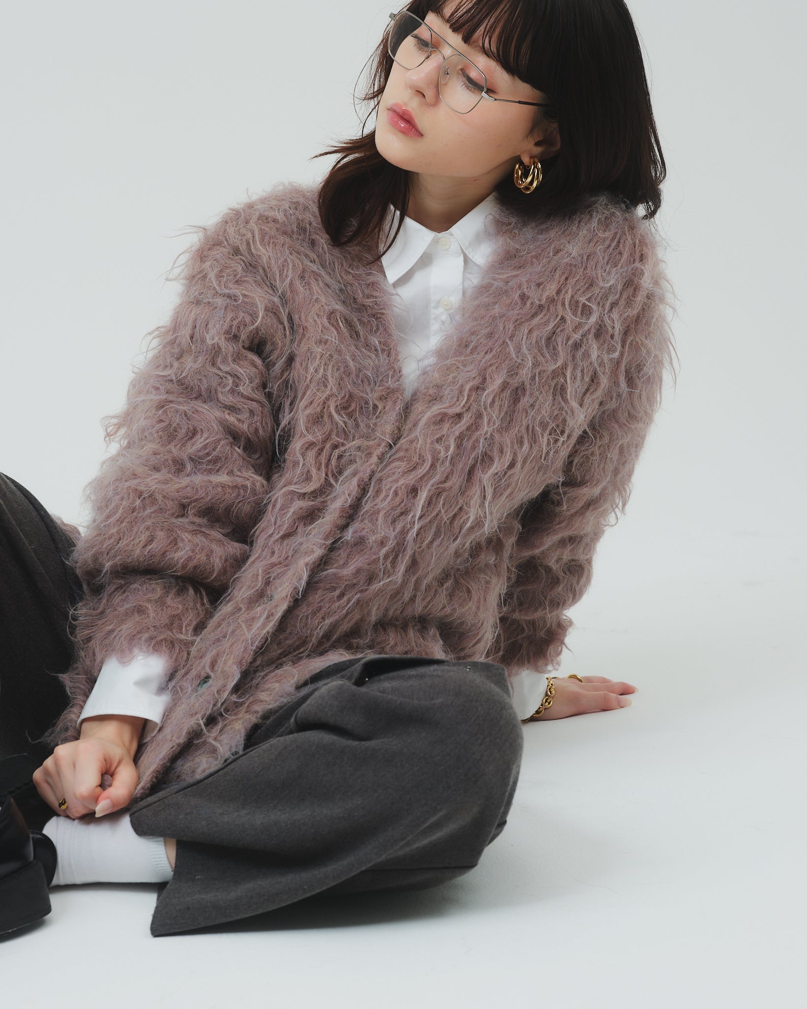 17500円は厳しいでしょうかPIGALLE SHAGGY CARDIGAN - カーディガン/ボレロ