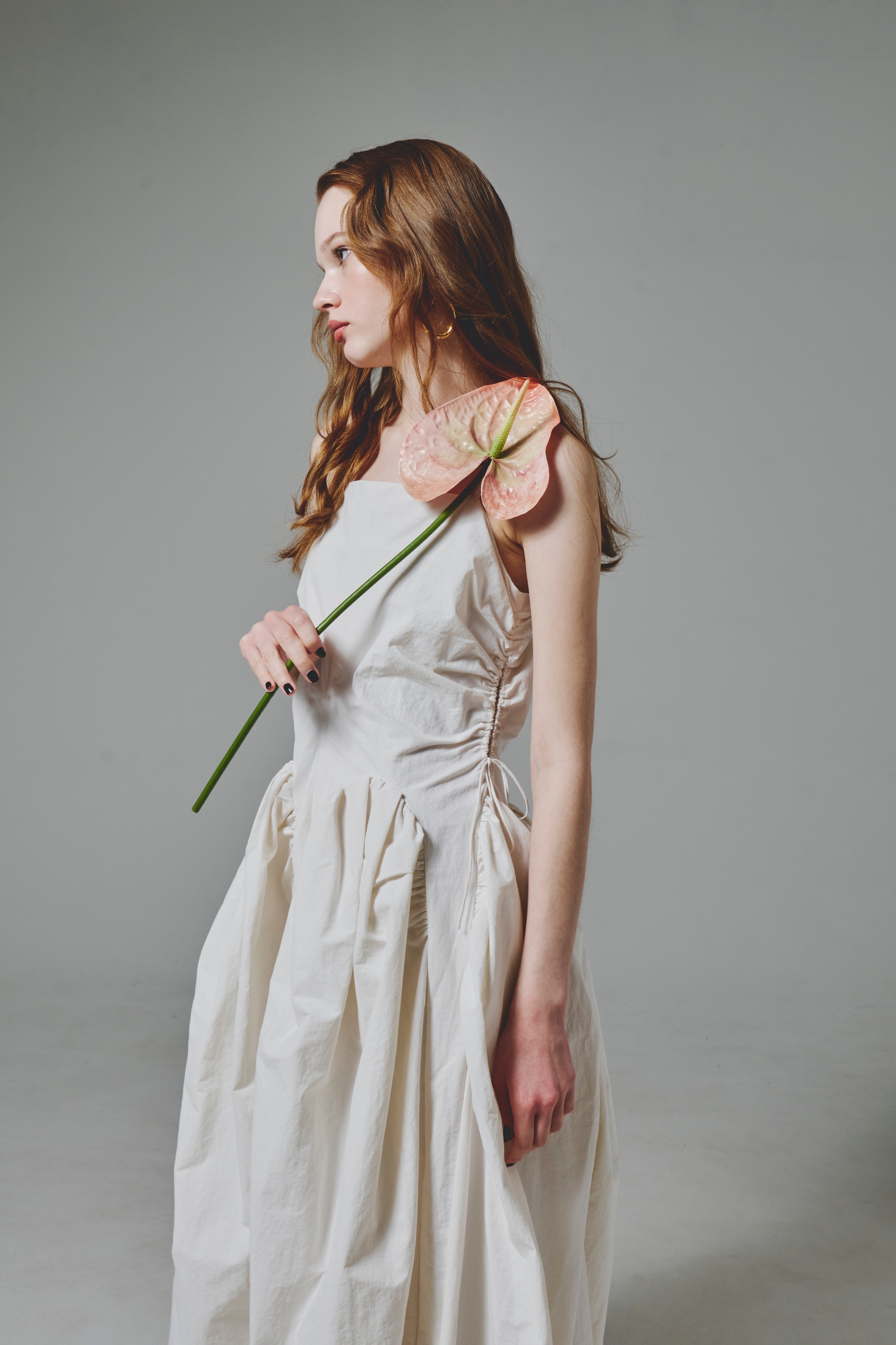 Montauk Waist Gather Dress – THE TOÉ
