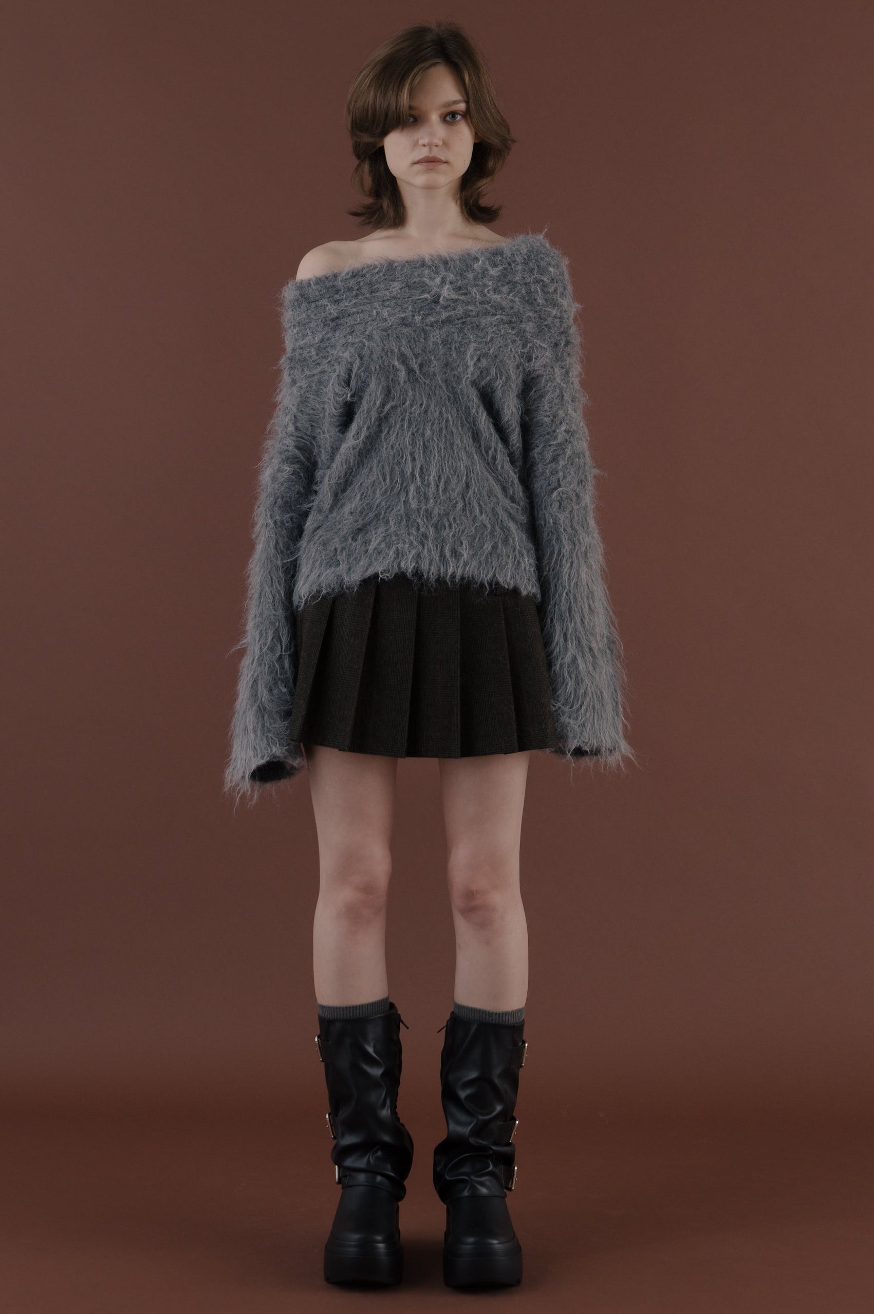 Friedrich Off-shoulder Sweater