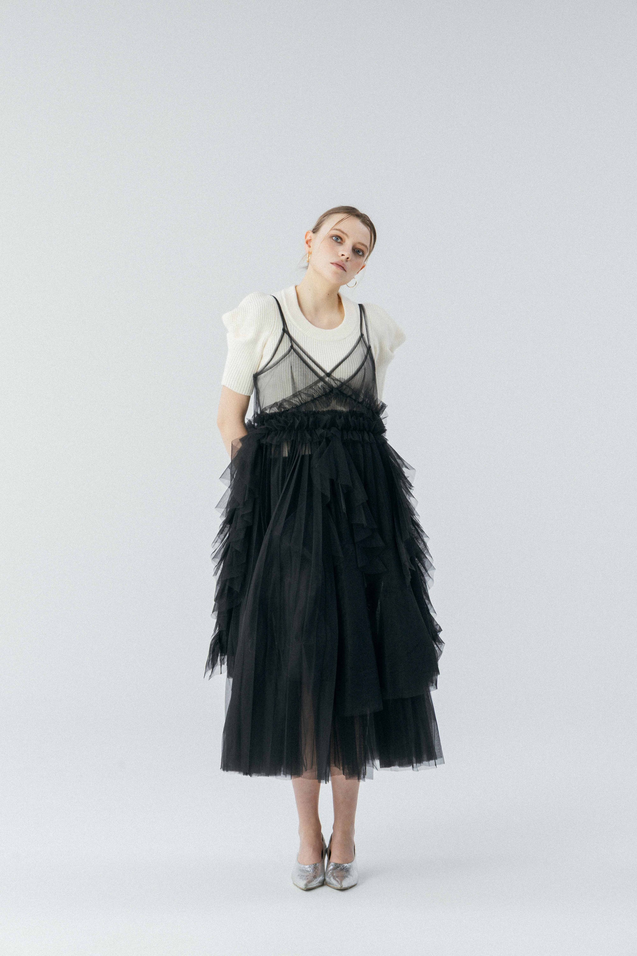 Moussaka crop knit