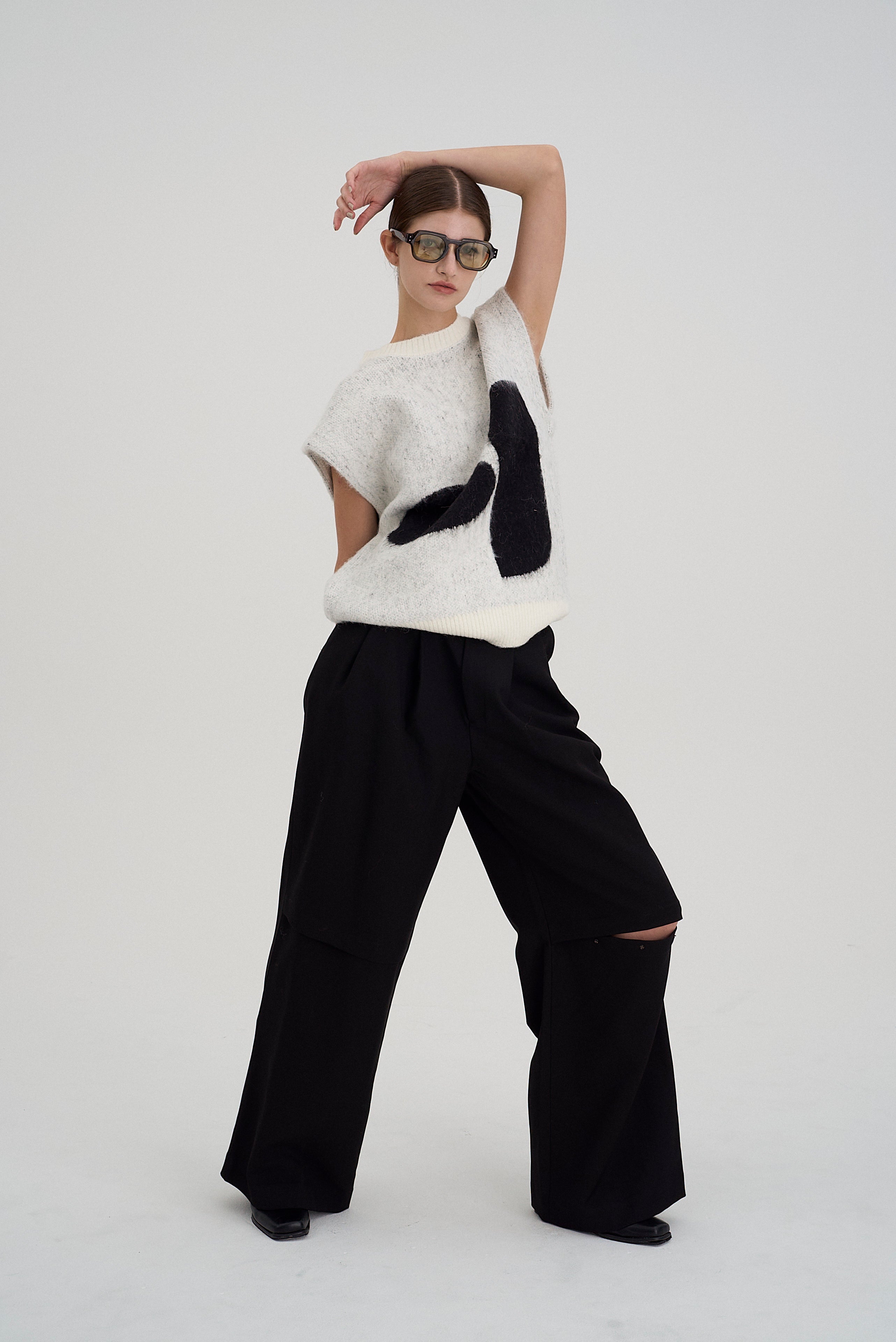 BOURSE MODERN GRAPHIC VEST the toé THETOEBOURSEMODERN GRAPHIC VEST