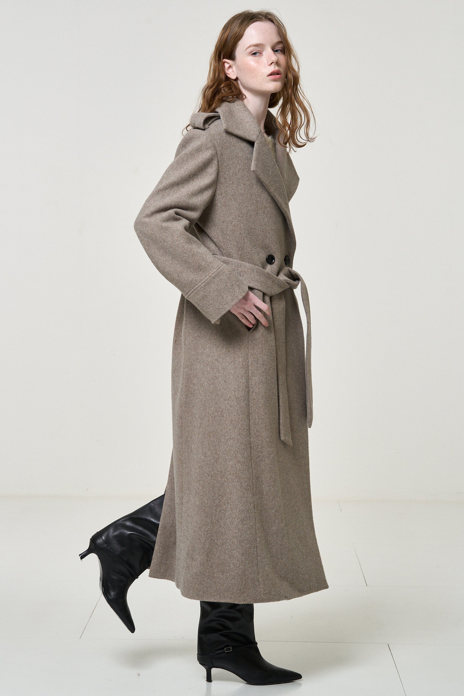 Fleet wool coat