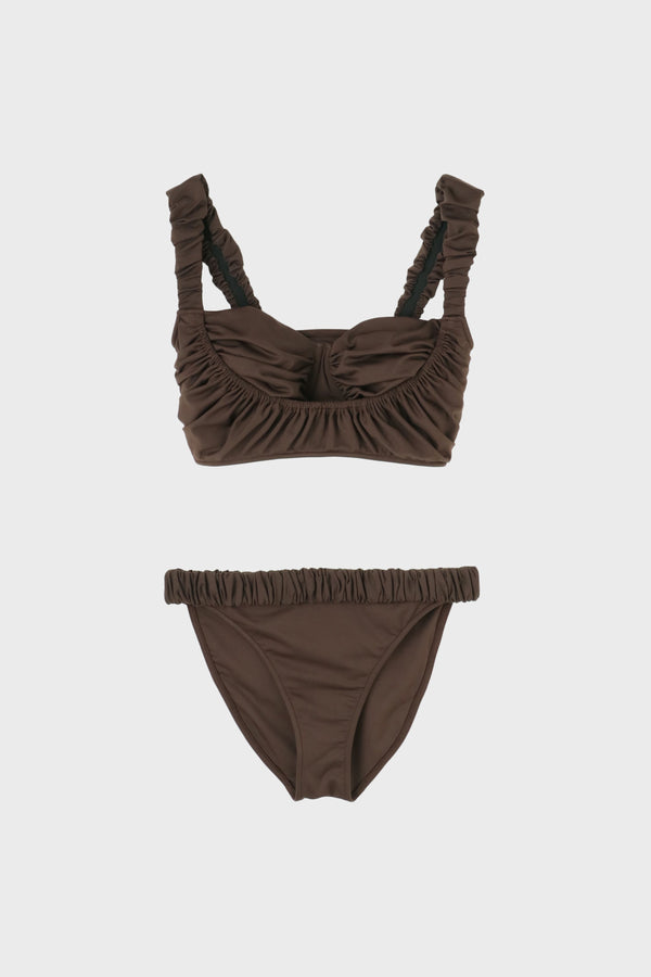 Peel Gather Swimwear