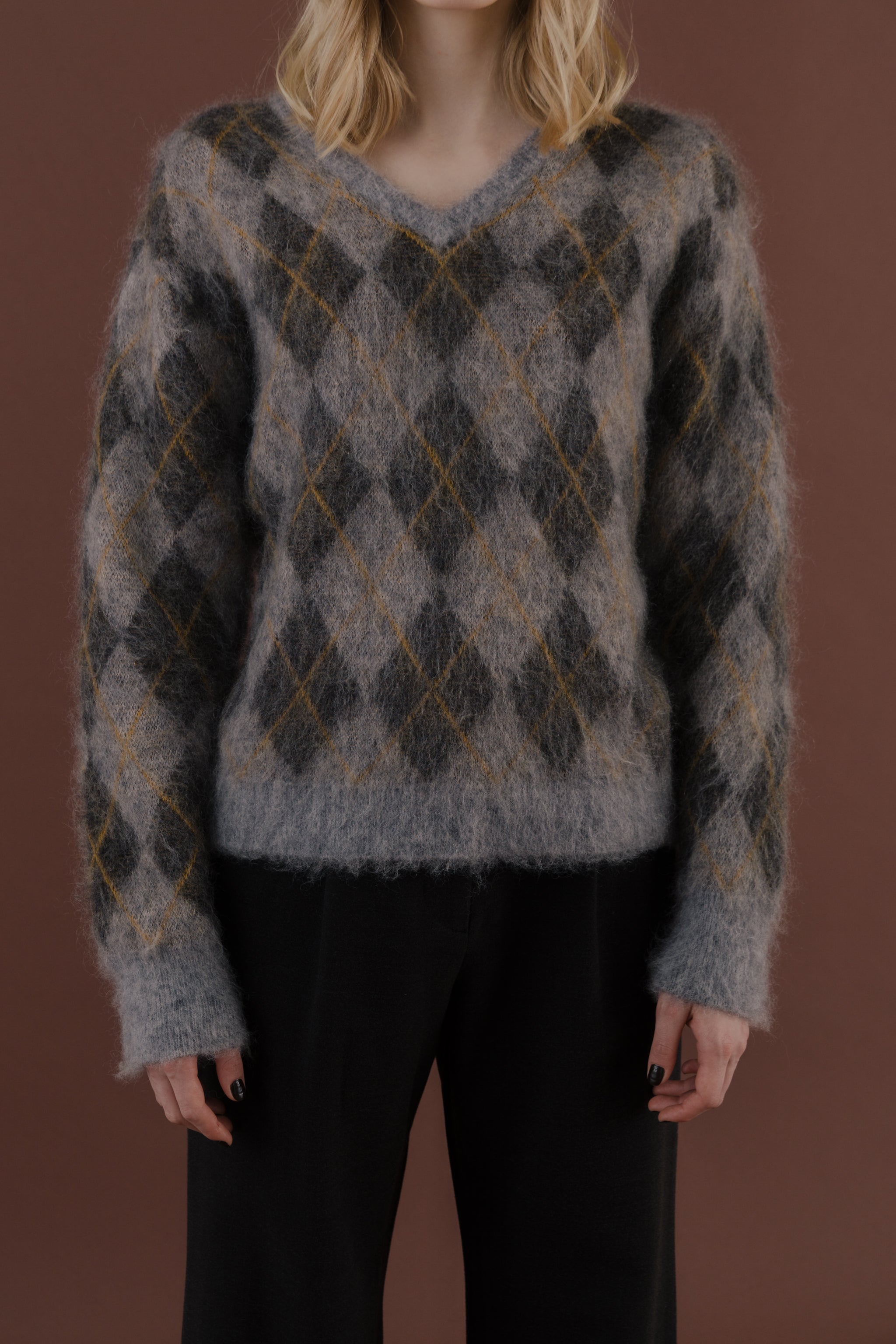Sendlinger Argyle Knit