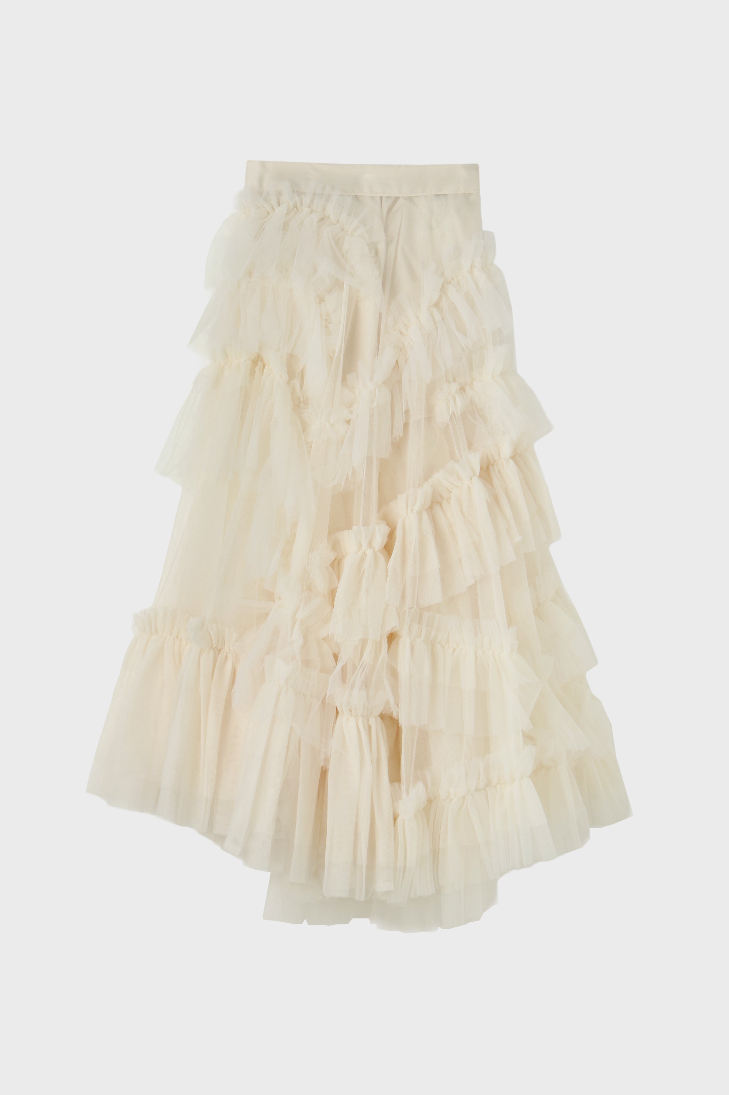 ETOILE TIERED HARNESS TULLE スカート tiered tulle skirt – Acka online store