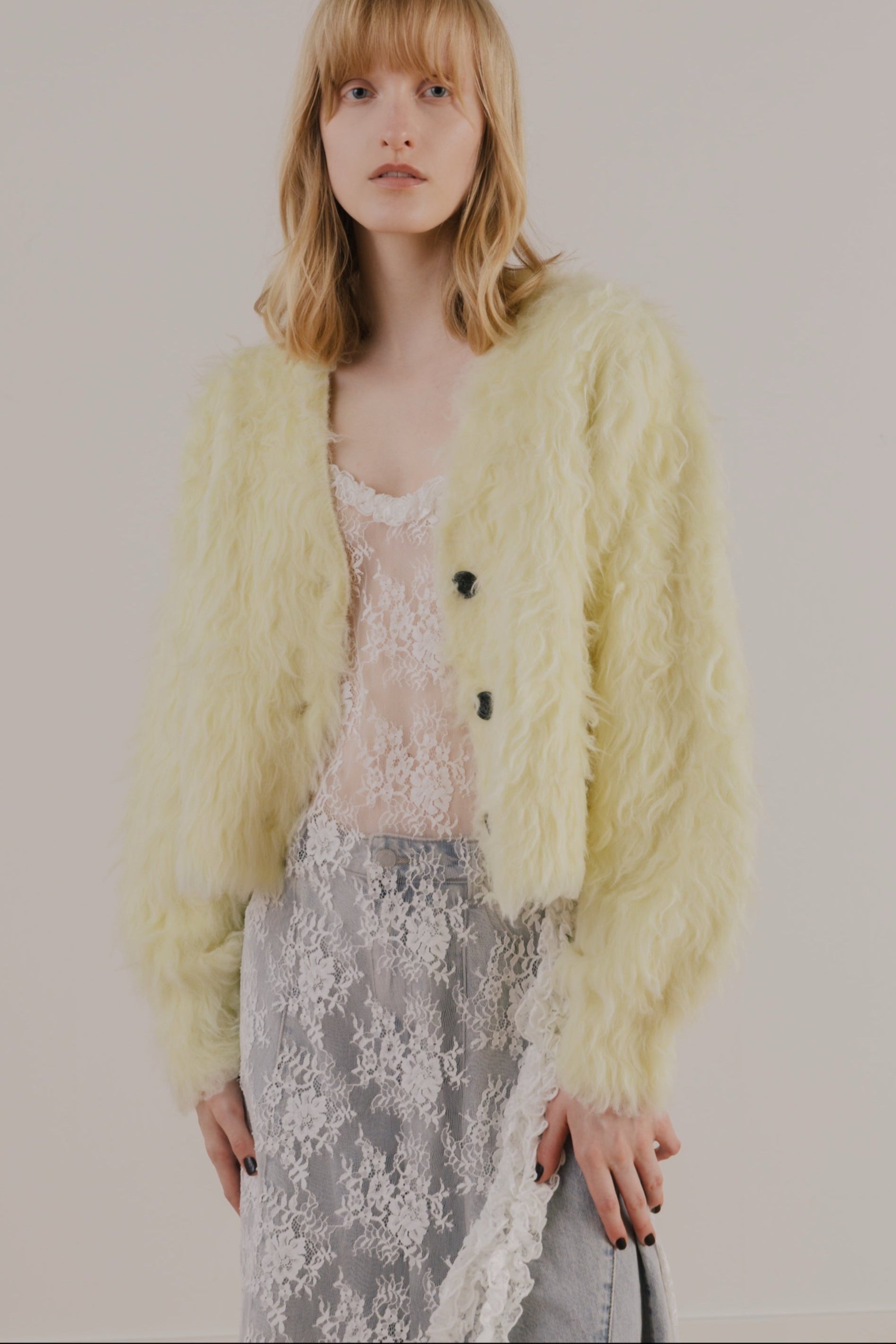 Eltz Shaggy Cardigan