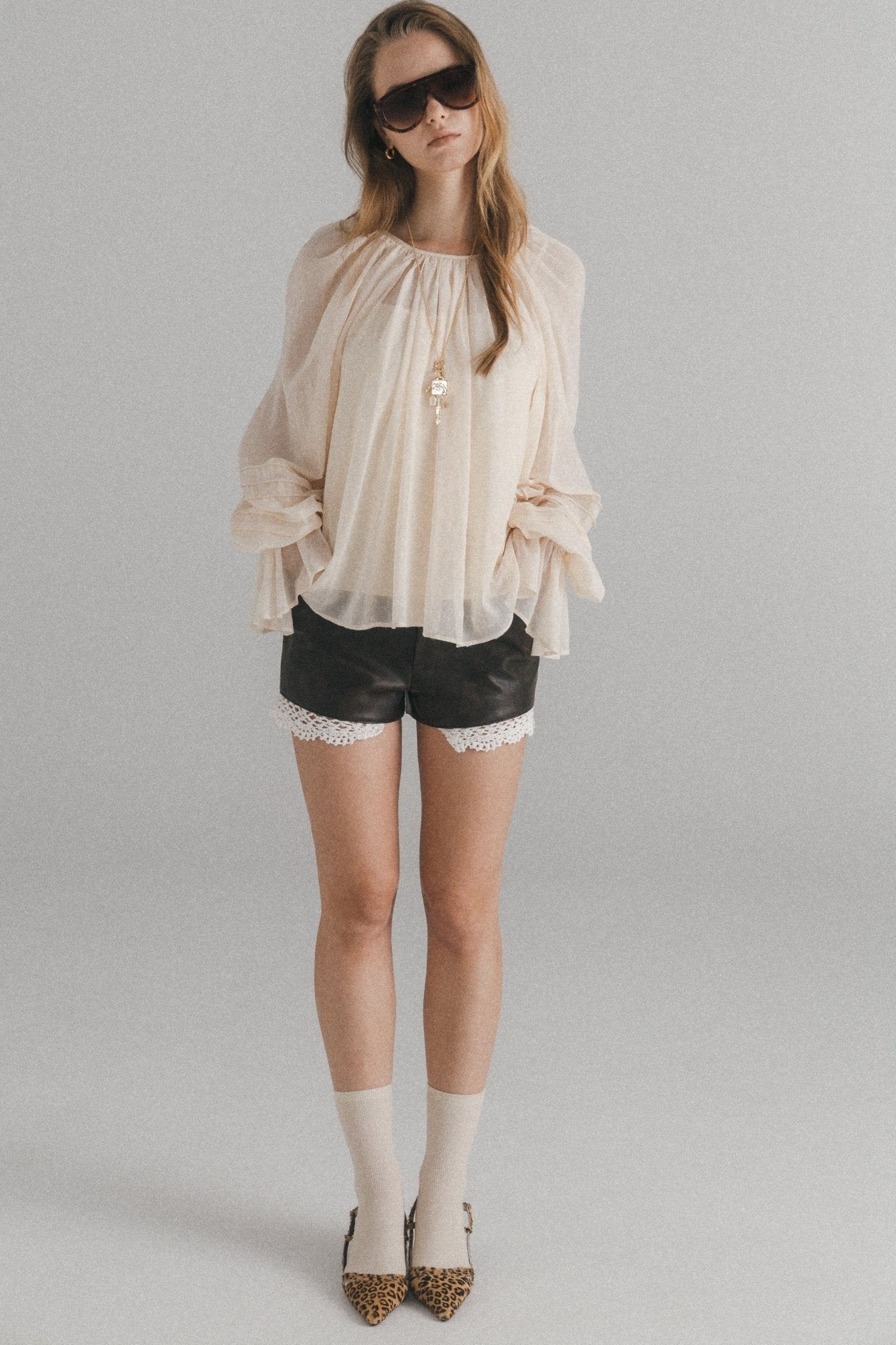 Heinola Polka Dot Blouse