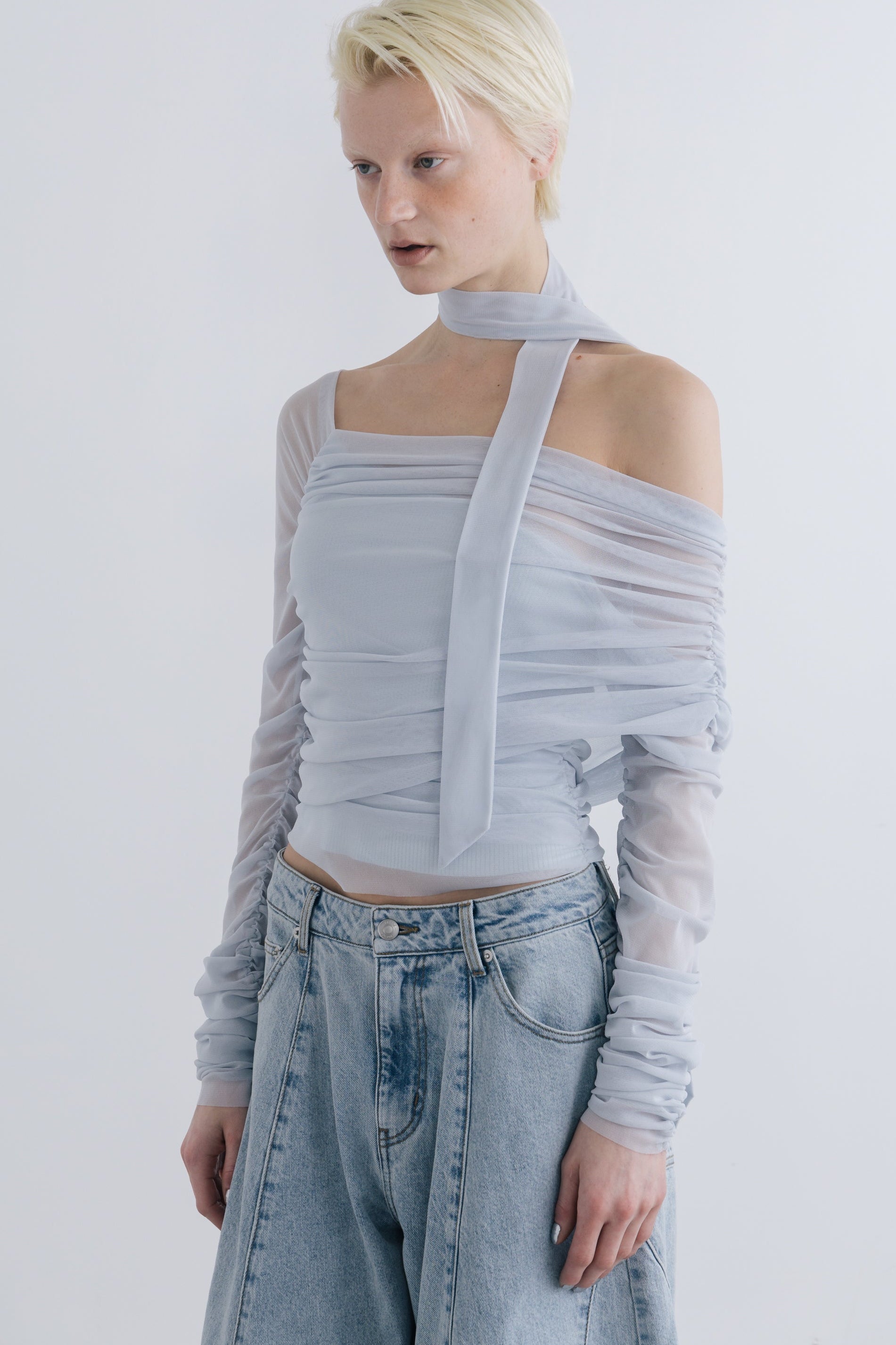 Anthurium Tulle Tops