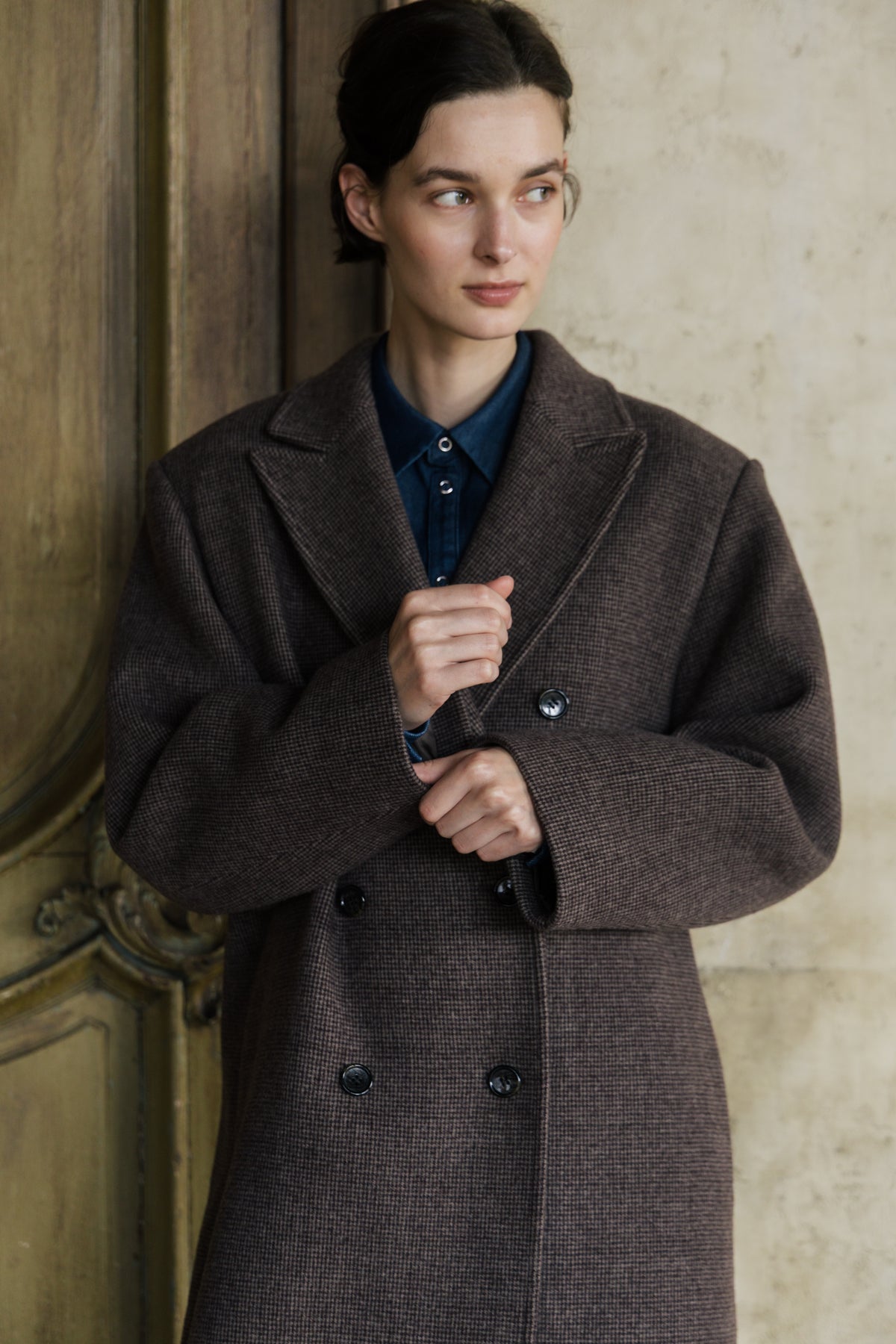 Moeckeberg Coat (brown check