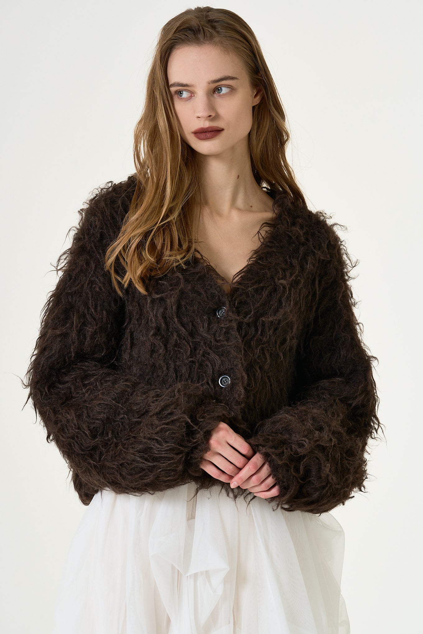 (10/21 21:00-)Westminster shaggy cardigan