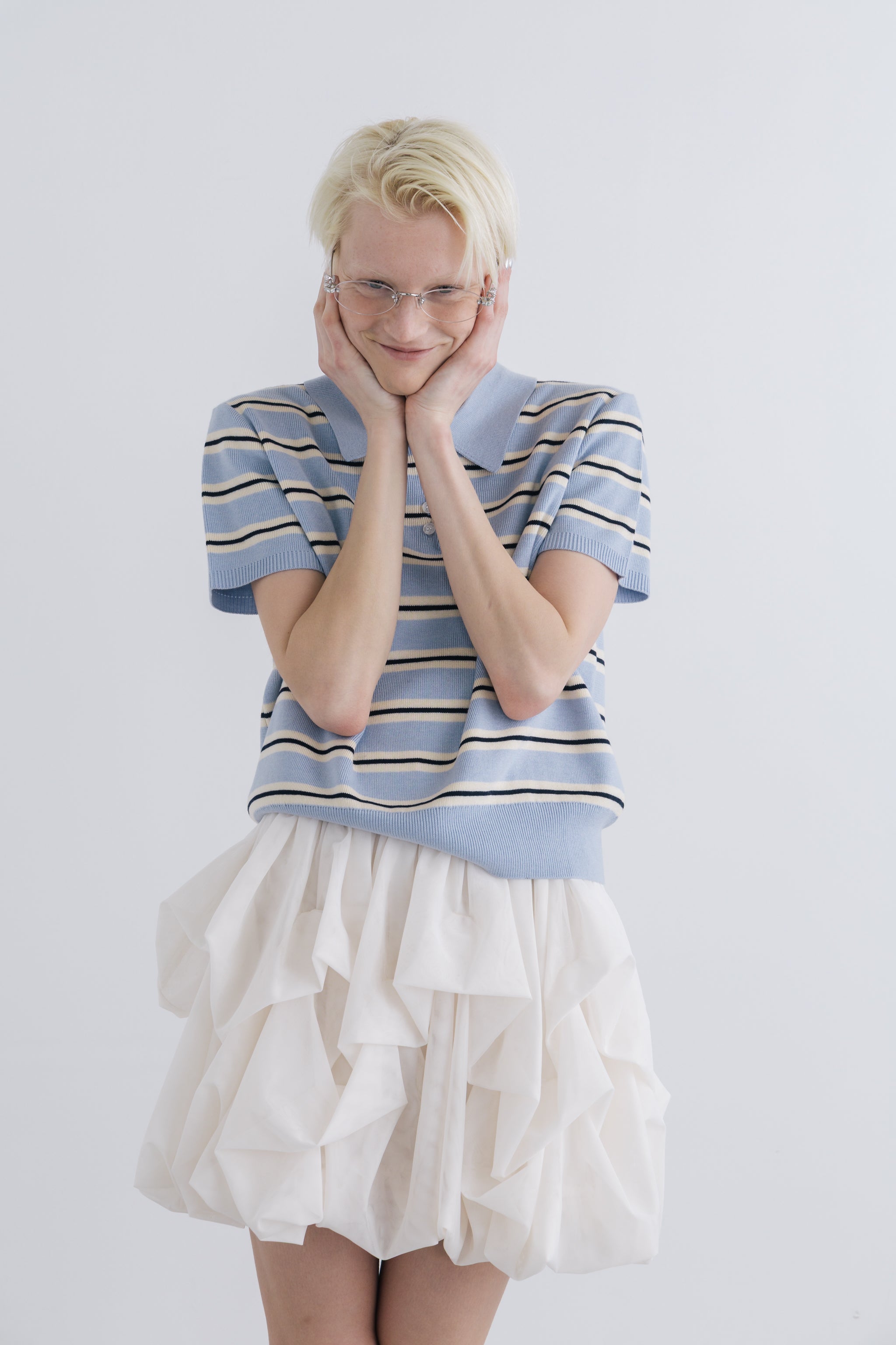 thetoe Iris Tulle Skirt Blue sサイズ Iris Tulle Skirt – THE TOÉ