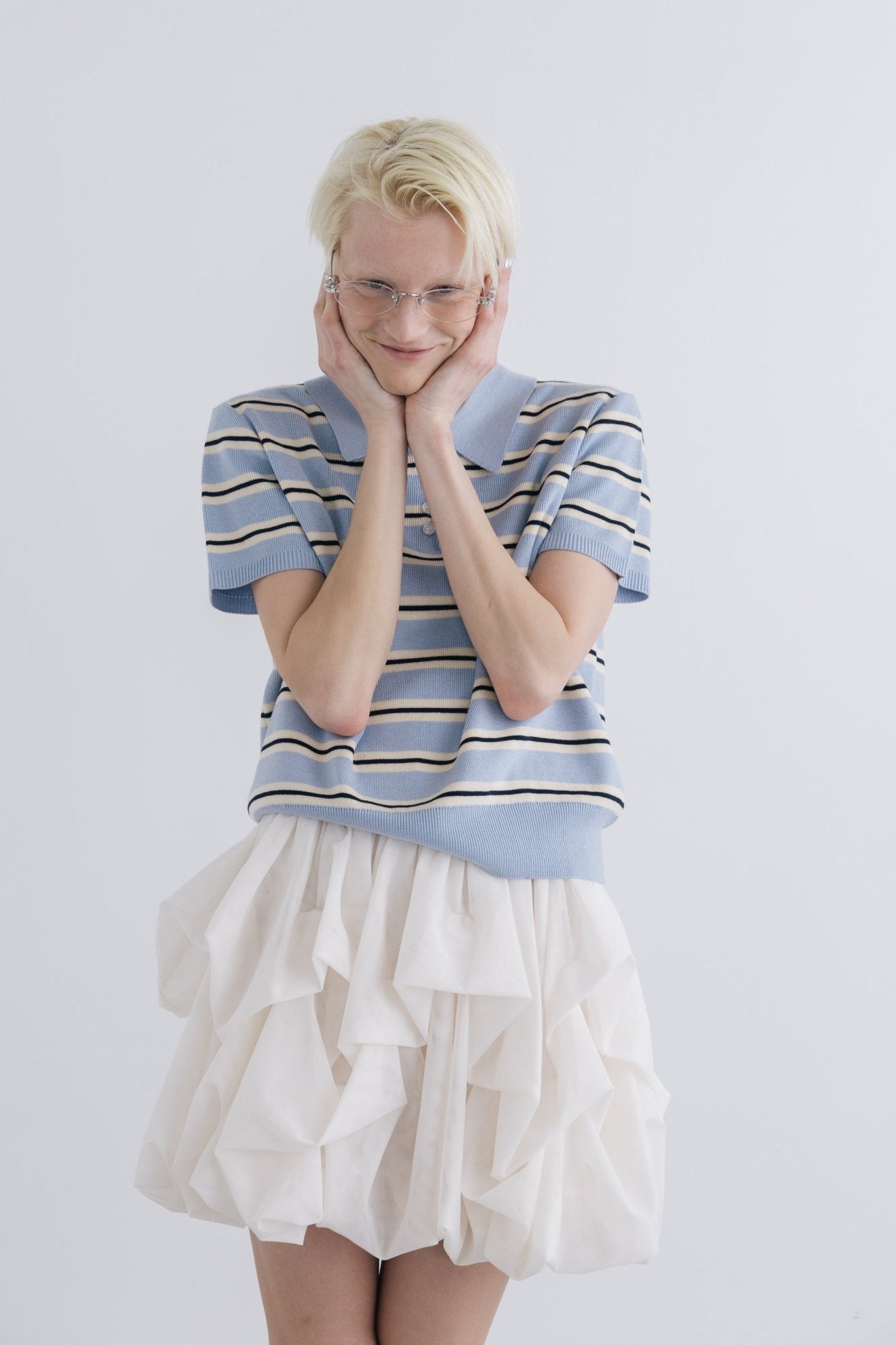 Iris Tulle Mini Skirt