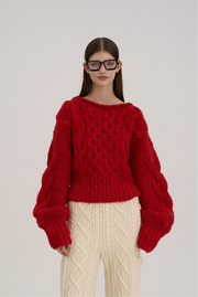 Nîmes handmade cable knit – THE TOÉ