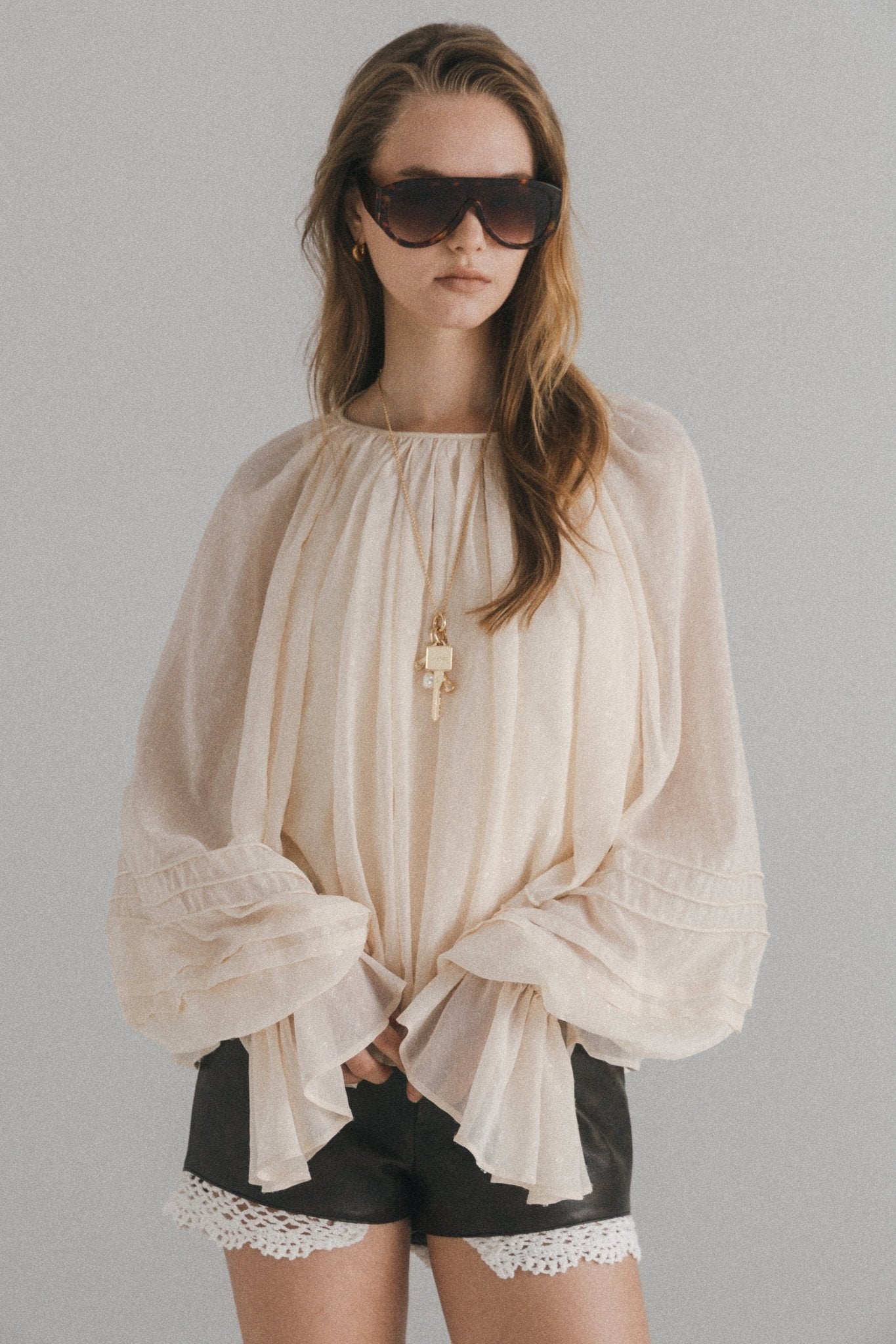 Heinola Polka Dot Blouse