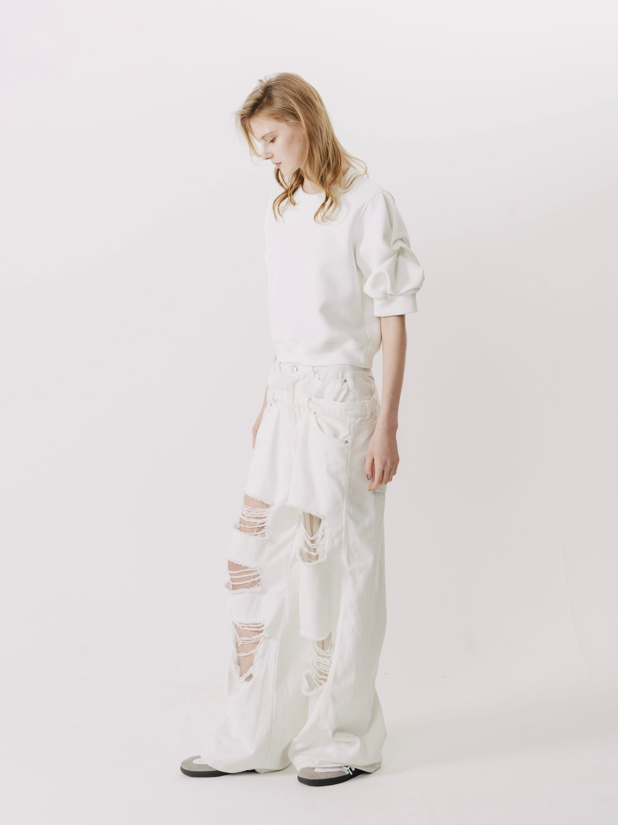 Lexington Double Belt Denim Pants