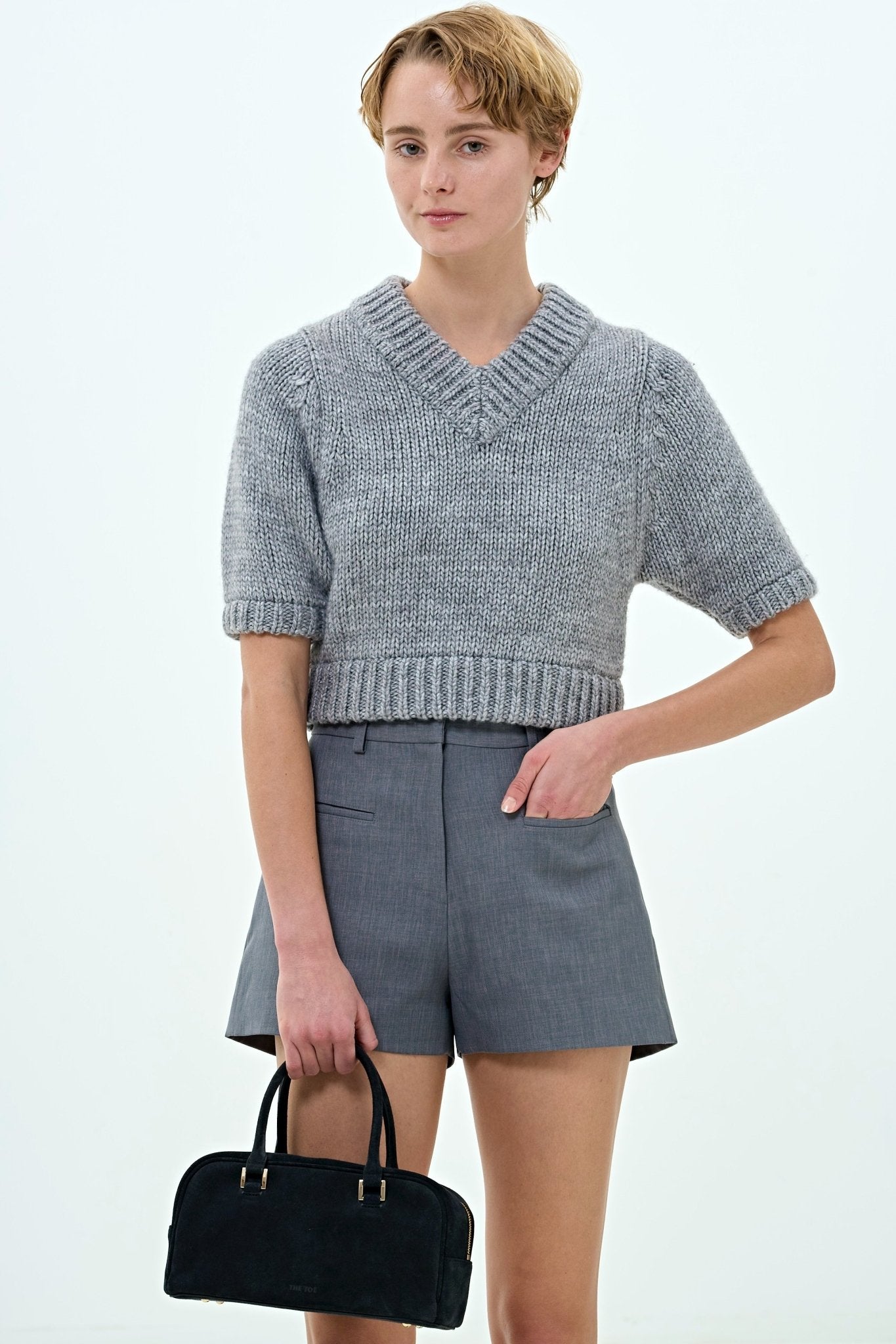 Baklava Crop Knit