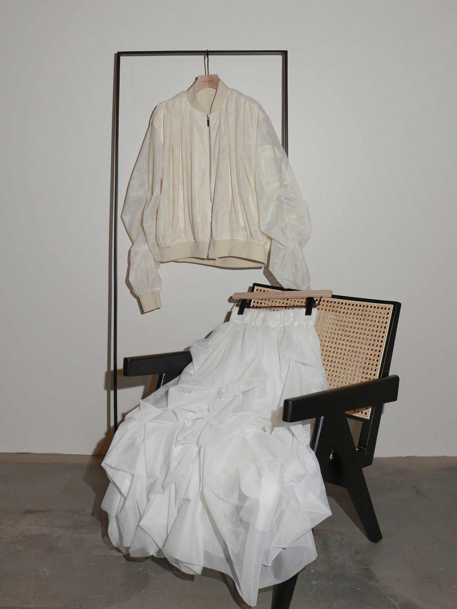 Lilac Tulle Blouson