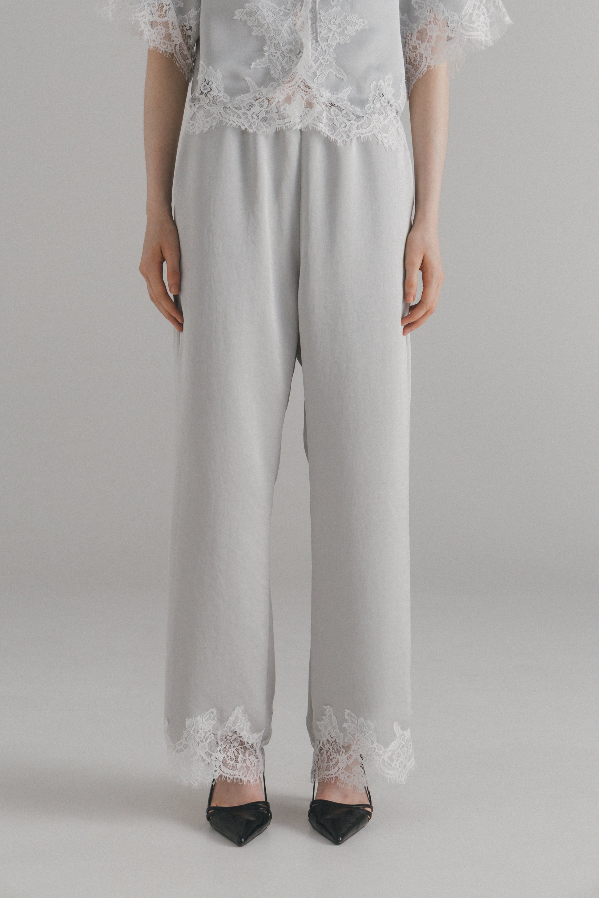 Egelantier Satin Pants