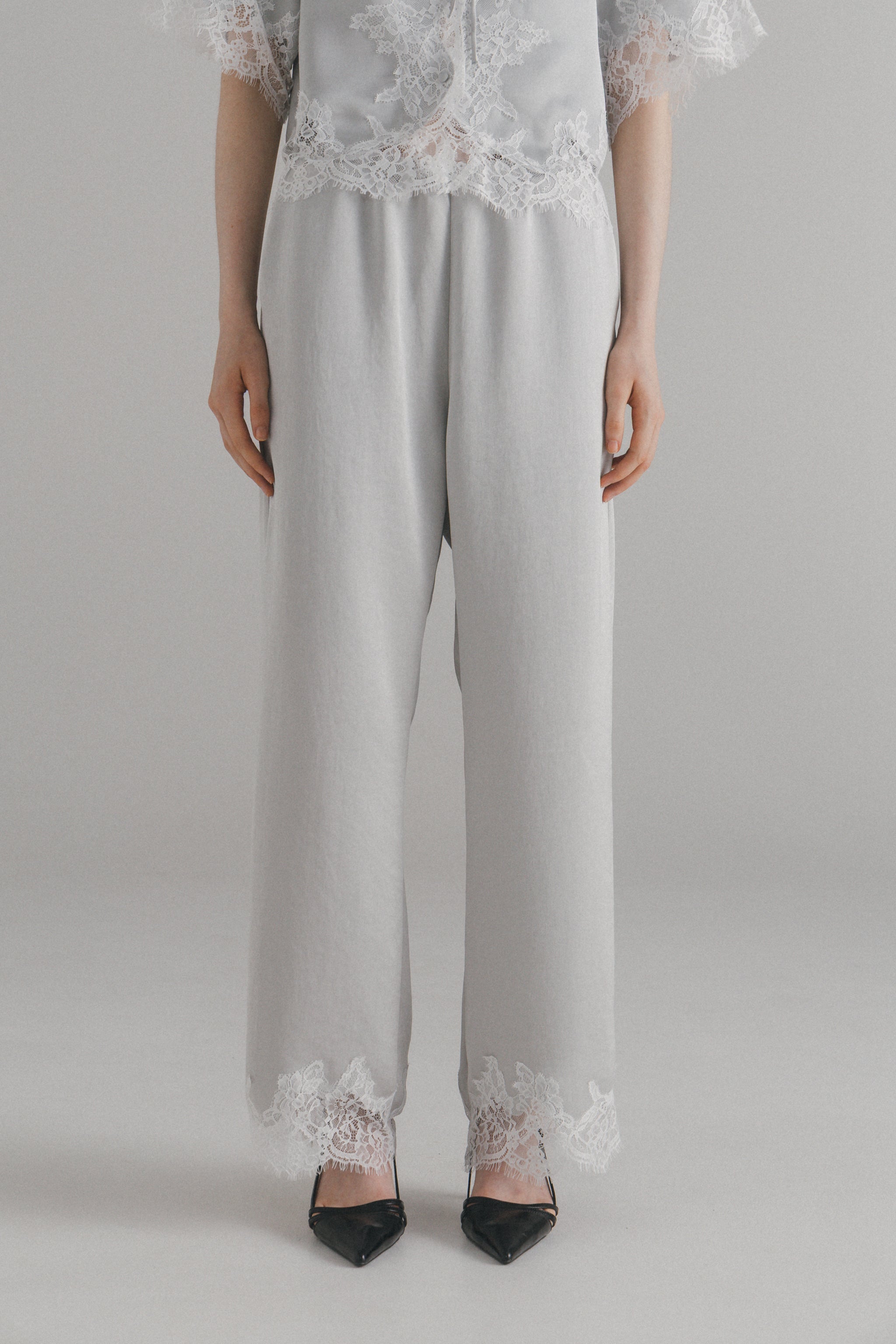 Egelantier Satin Pants