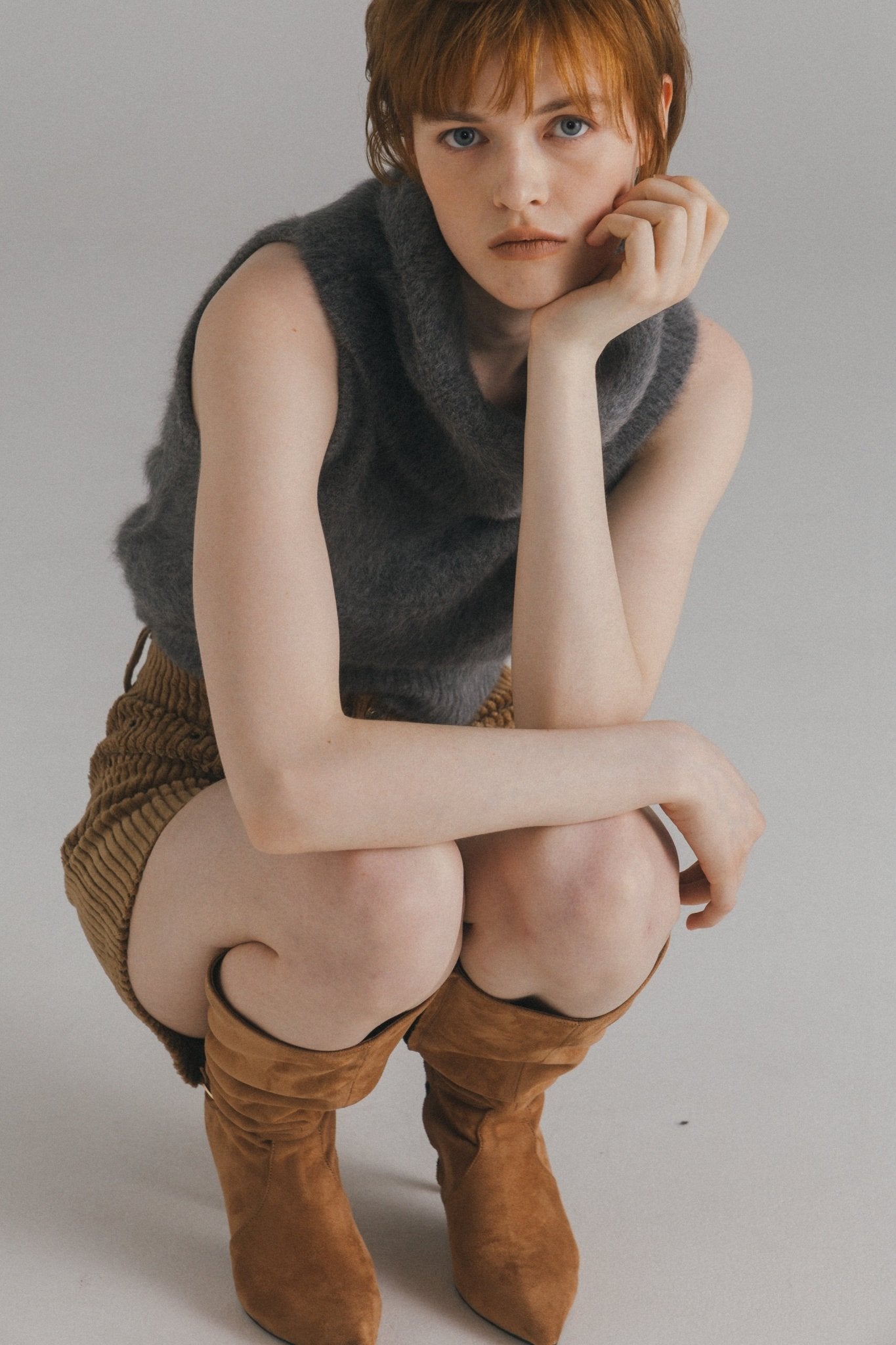 Kerava Sleeveless Turtleneck Knit