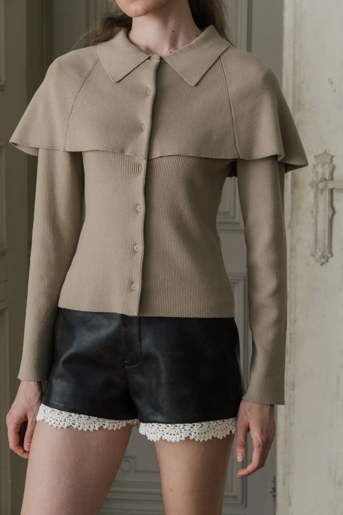 Nurmes Cape Cardigan