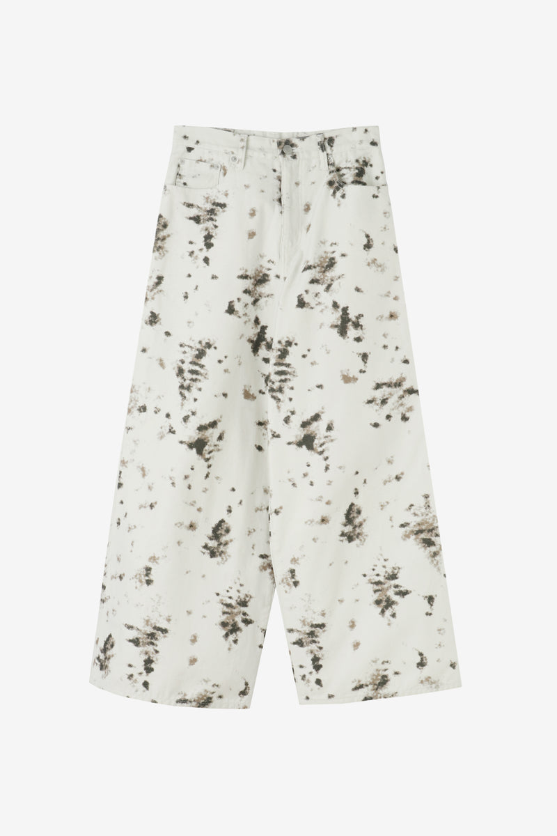 Ios Speckled Denim Pants
