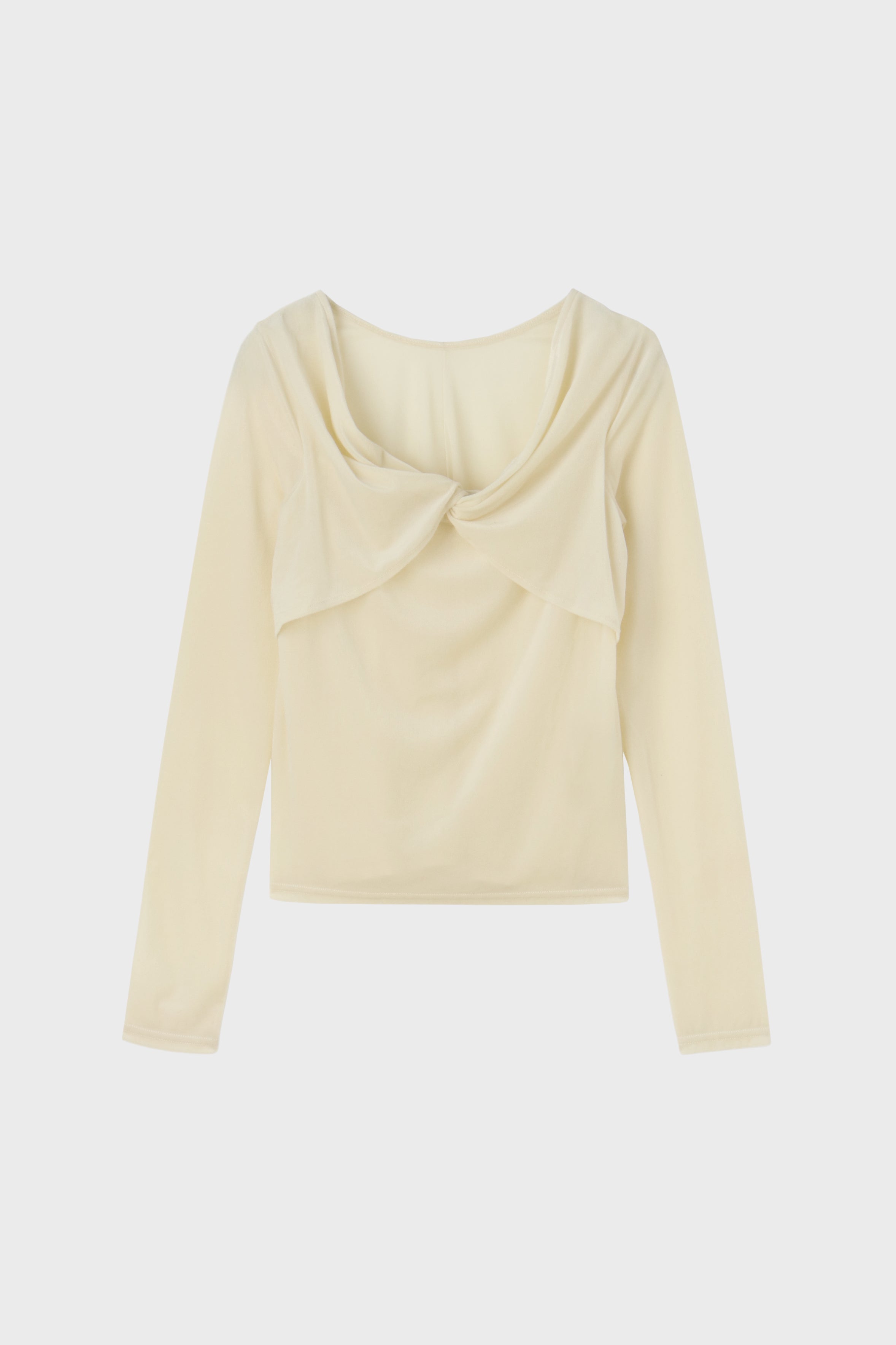 Kittila Velour Twist Top