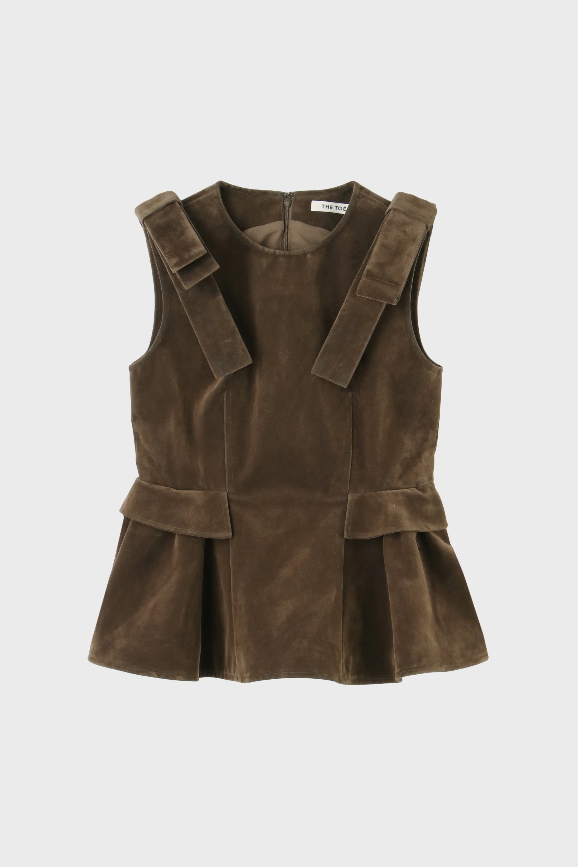 Dachau Sleeveless Peplum
