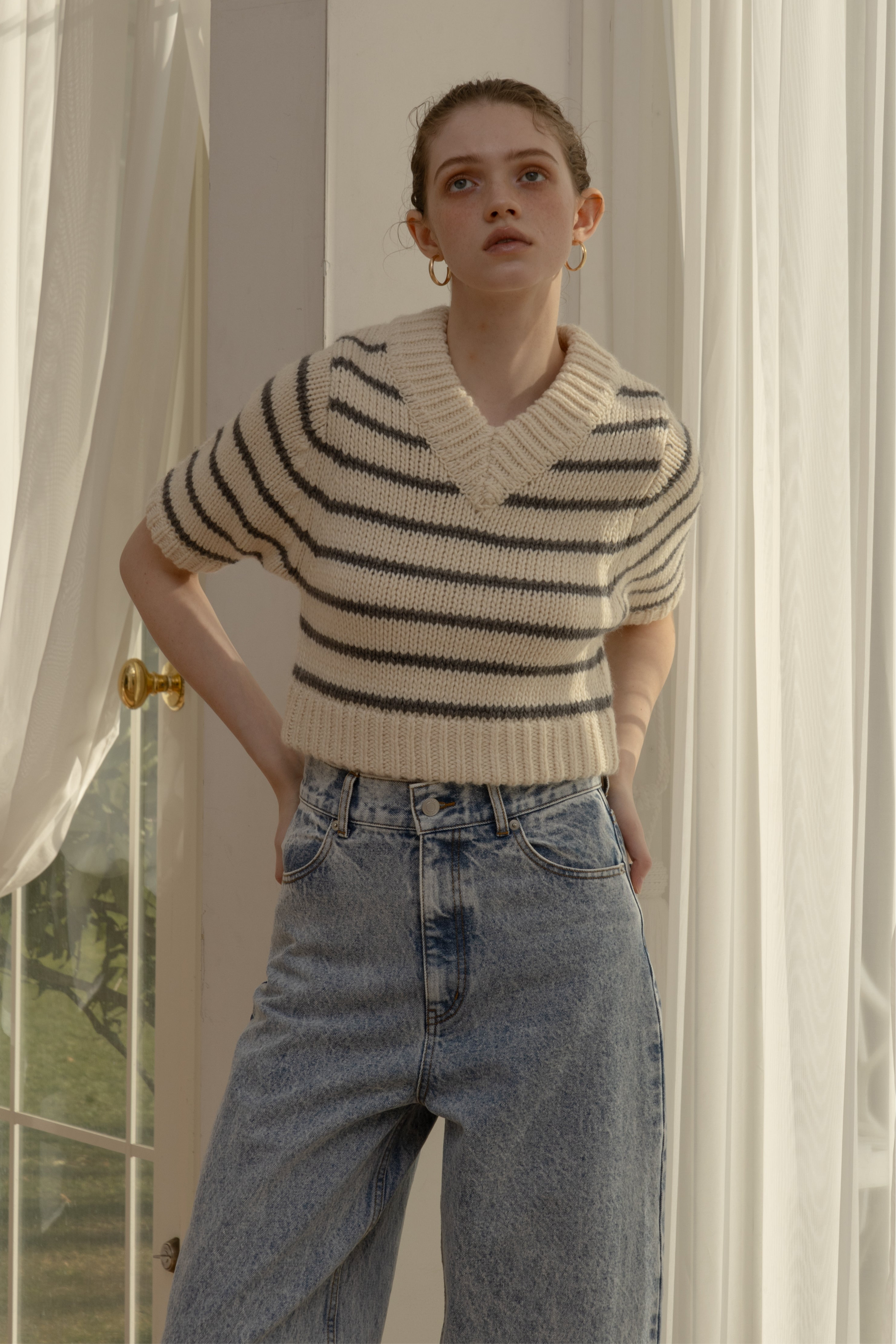 Baklava Crop Knit