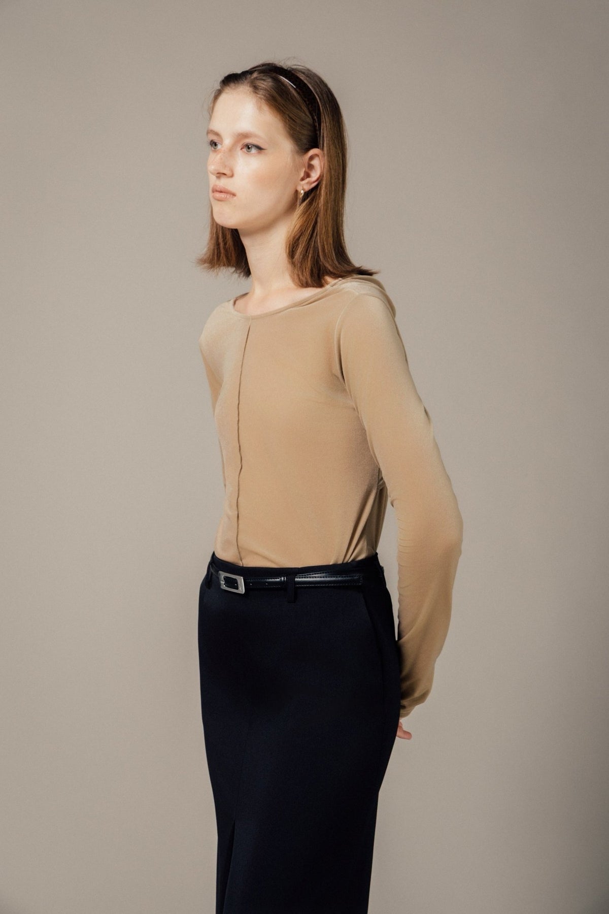 Kittila Velour Twist Top