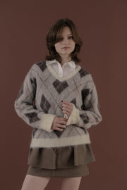 Sendlinger Argyle Knit