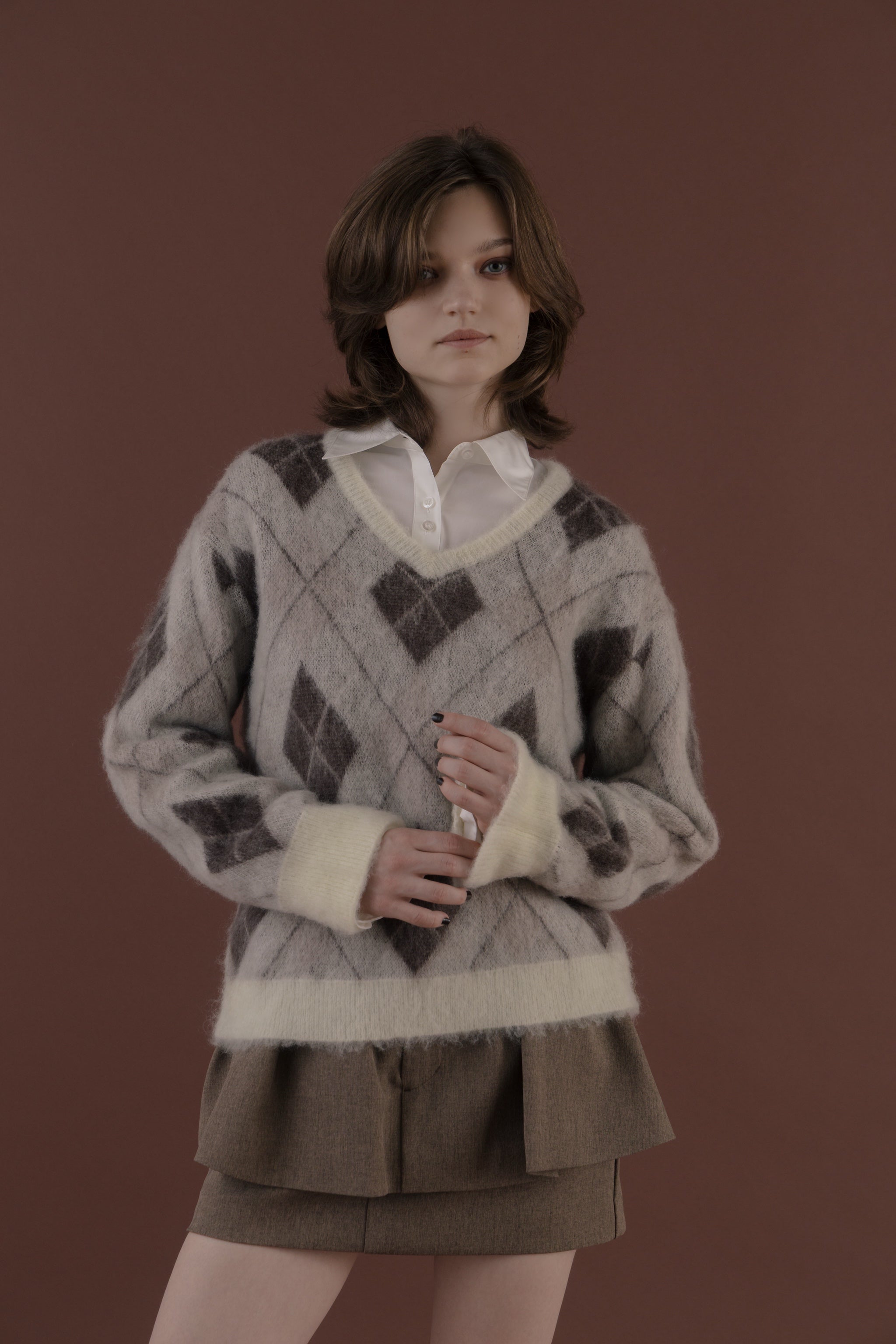 Sendlinger Argyle Knit