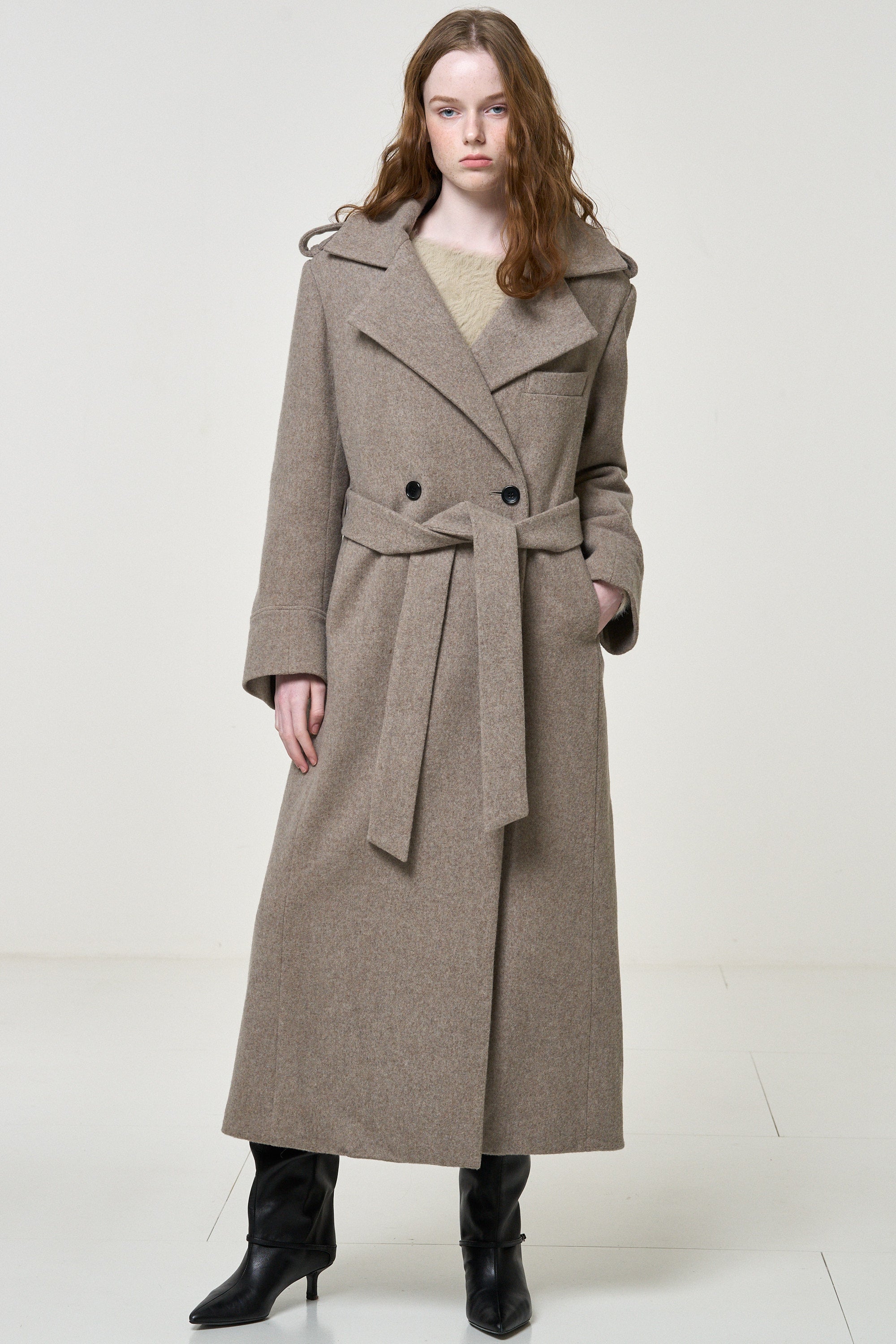 Fleet wool coat