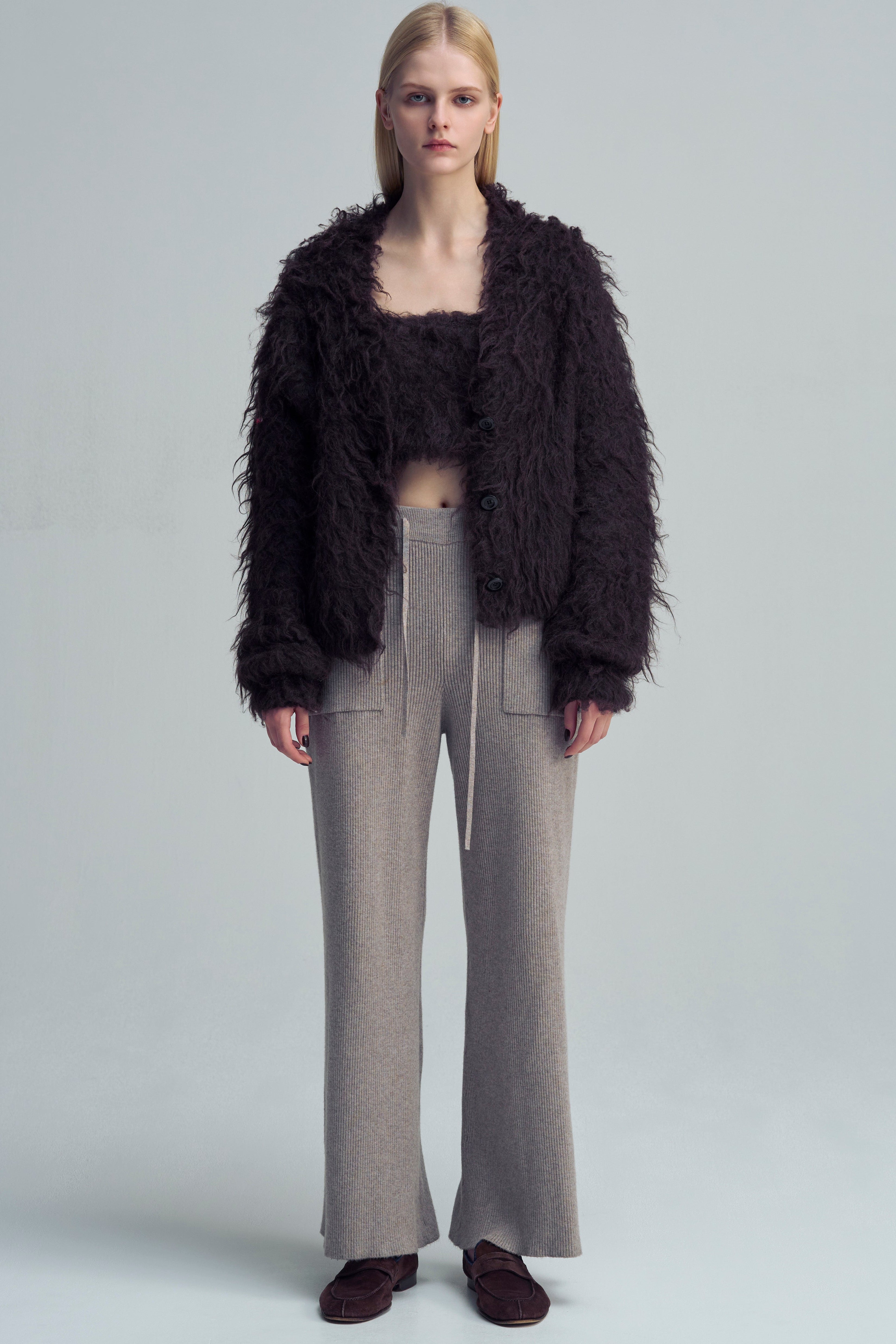 thetoe　Westminster shaggy cardigan Westminster Shaggy Cardigan – THE TOÉ