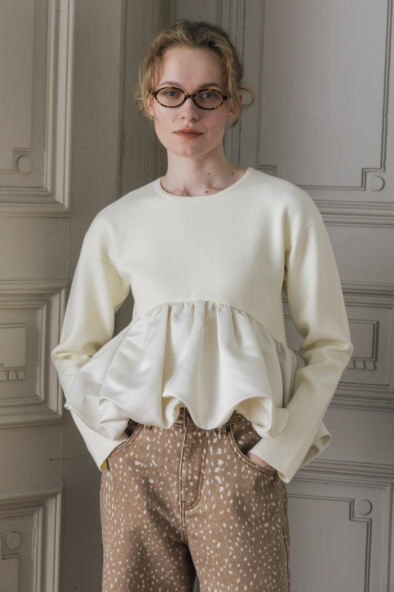Aachen Balloon Peplum