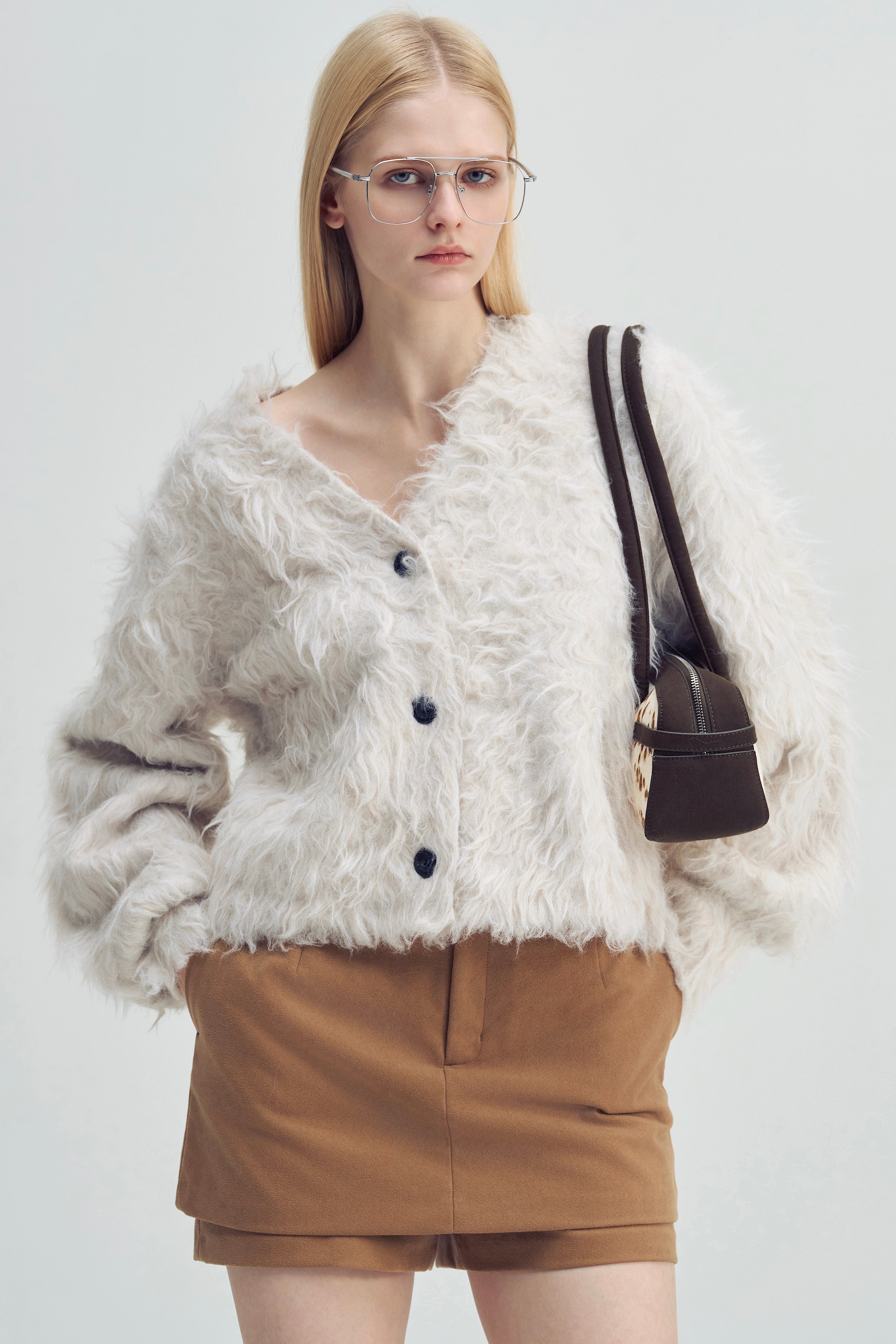 Eltz Shaggy Cardigan