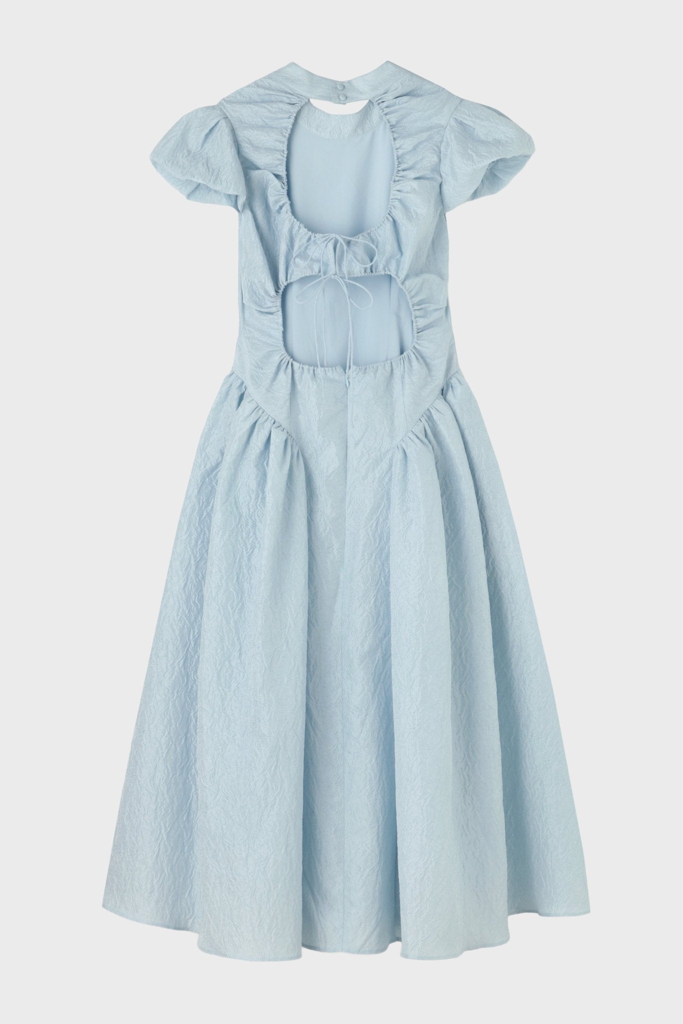 Peony Back Open Dress