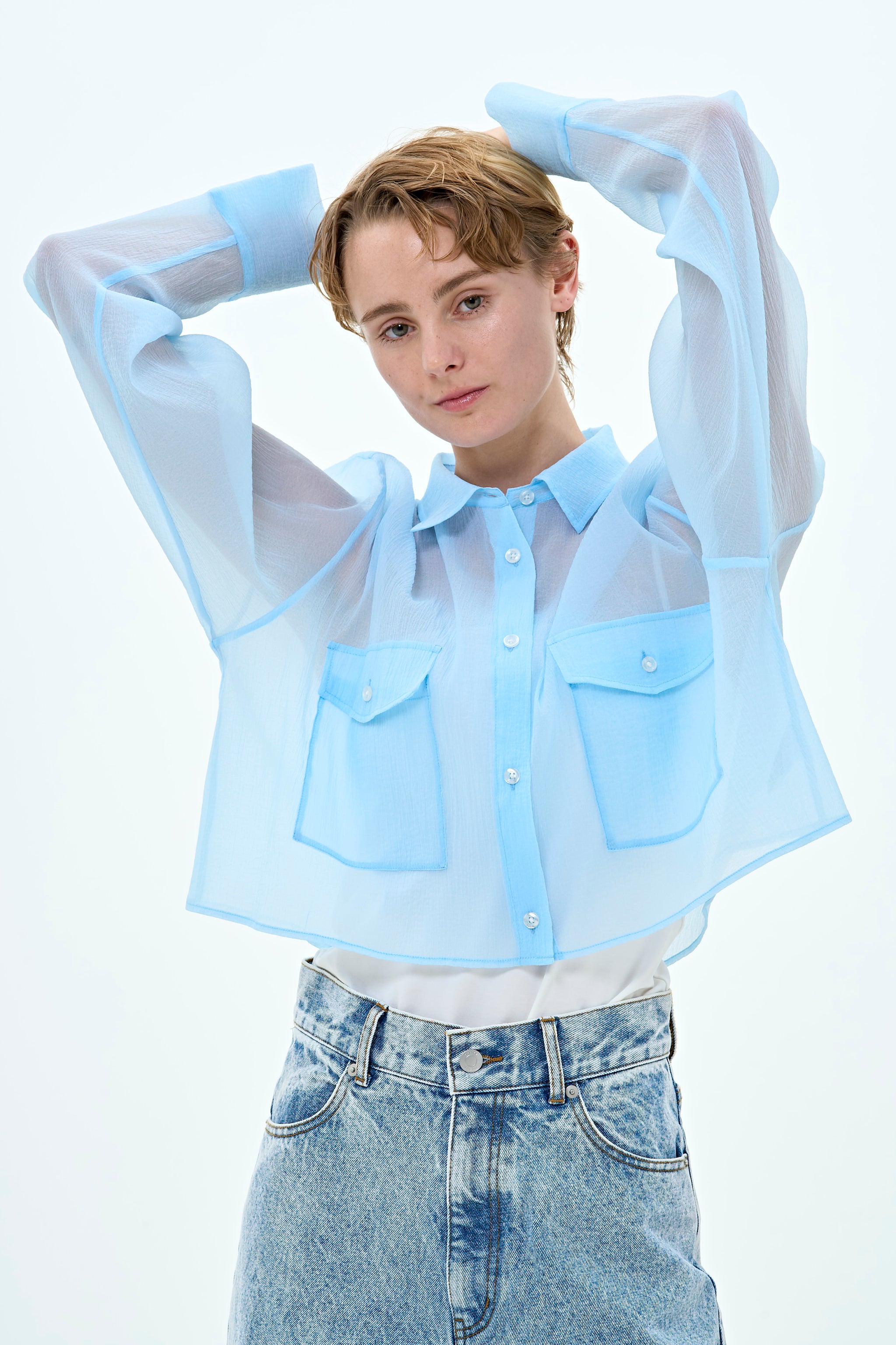 Mykonos Sheer Shirt