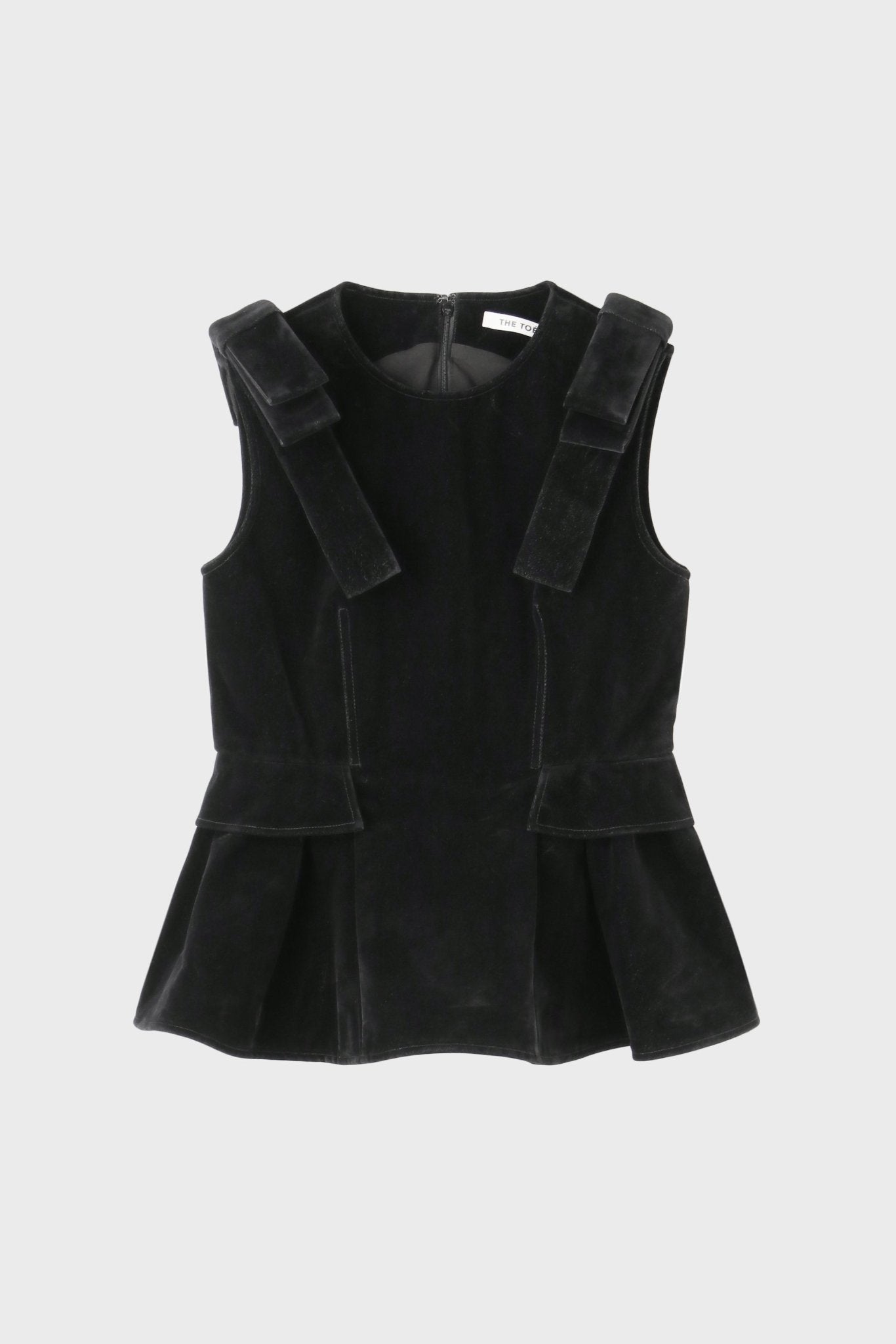 Dachau Sleeveless Peplum