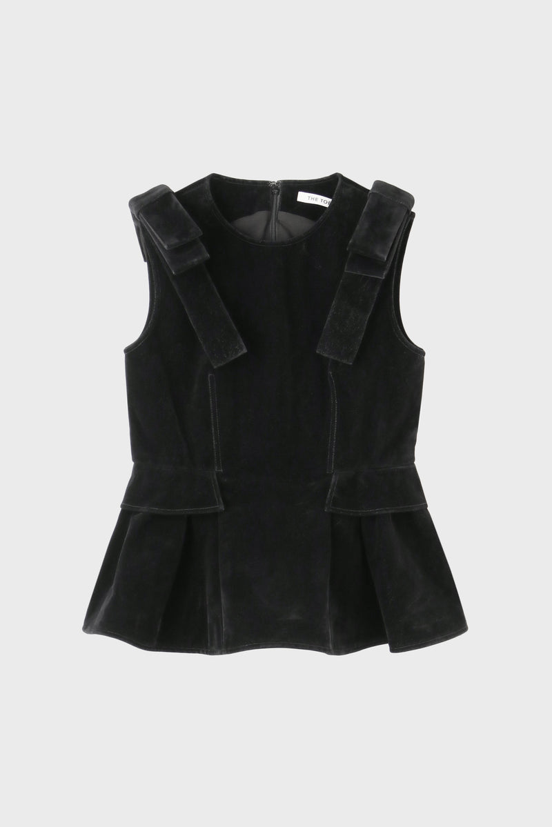 Dachau Sleeveless Peplum