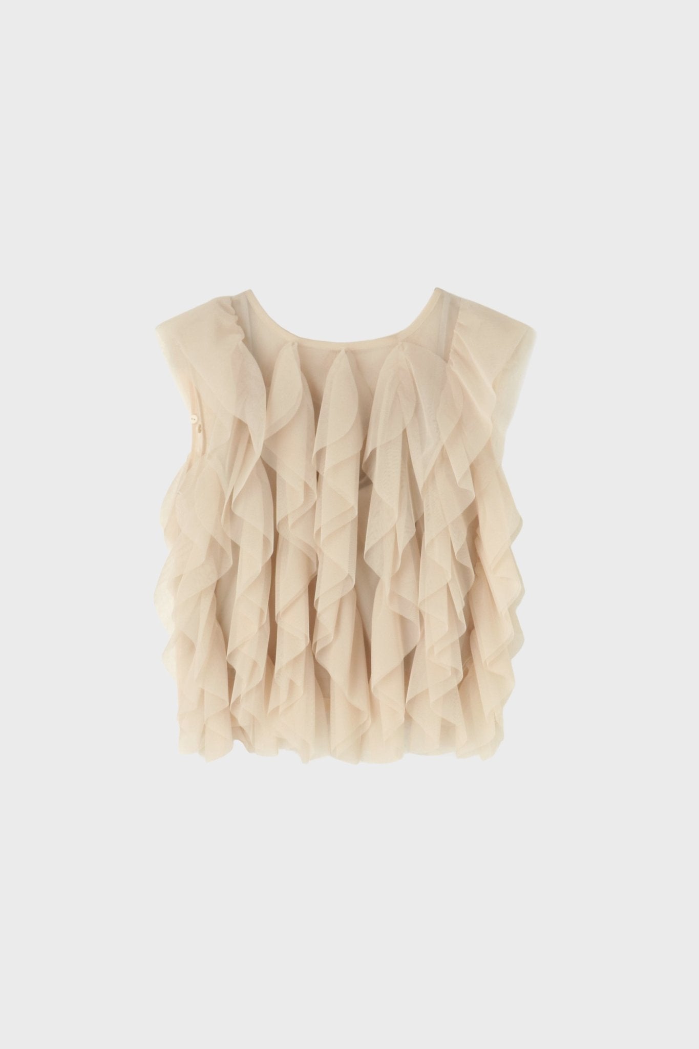 Gardenia Tulle Frill Tops