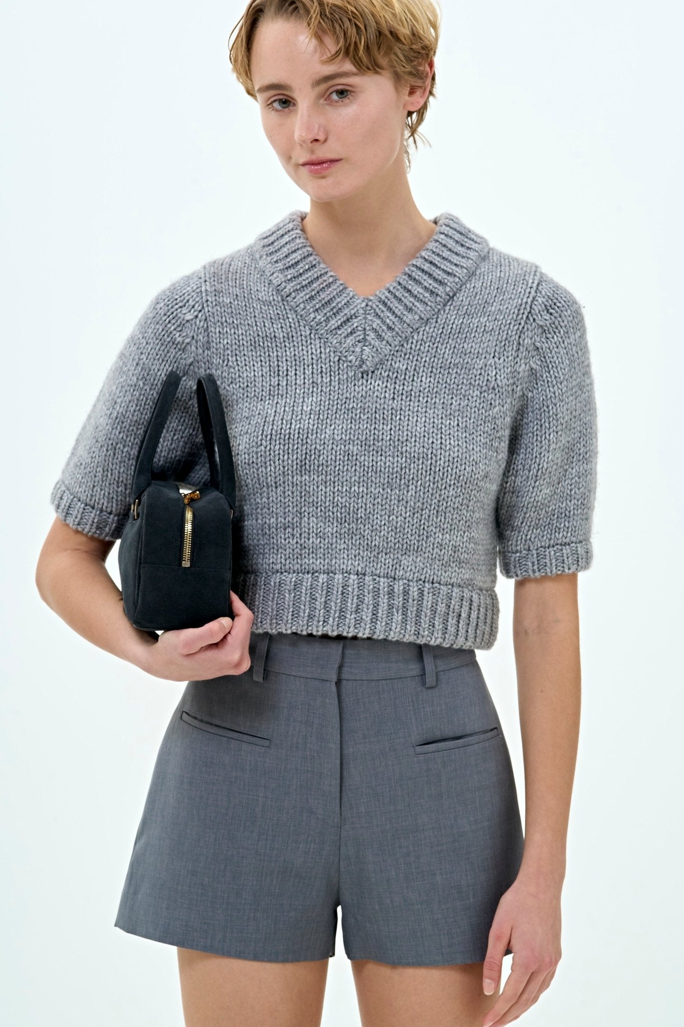 Baklava Crop Knit