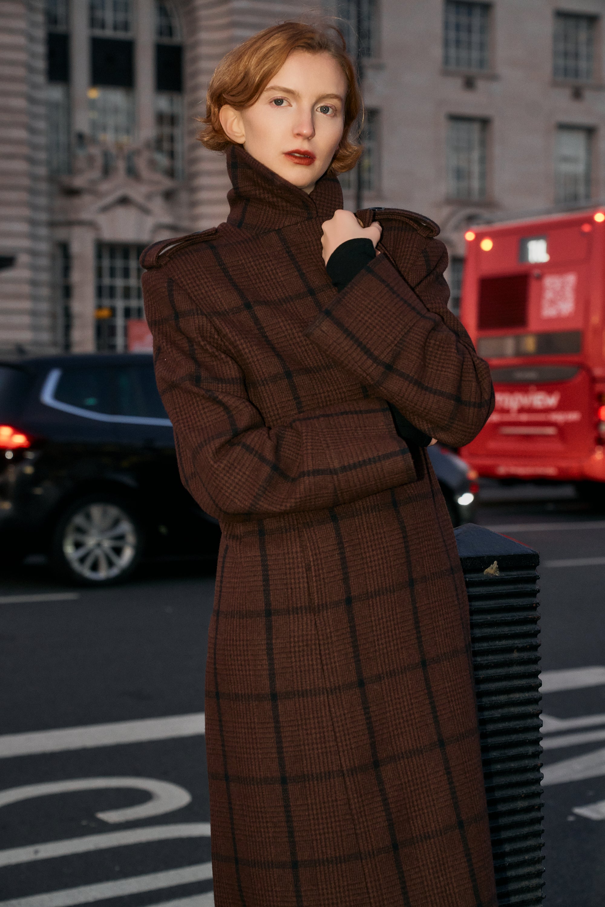 Fleet wool coat