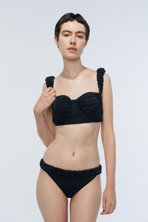 Peel Gather Swimwear