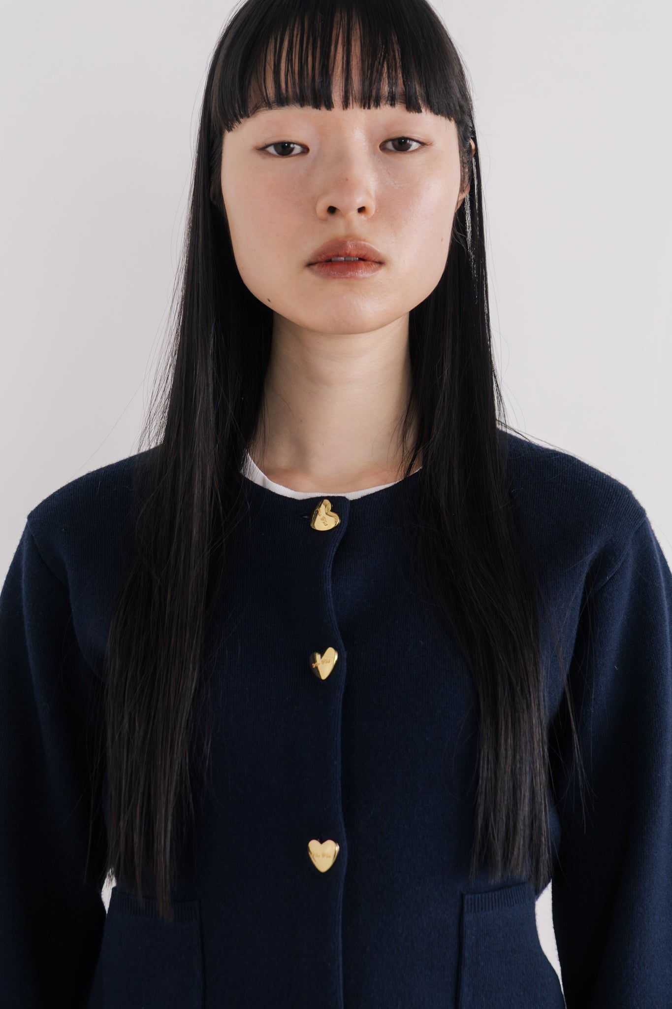 トップス THE TOE 26SS Semperoper Heart Cardigan Semperoper Heart Cardigan – THE TOÉ