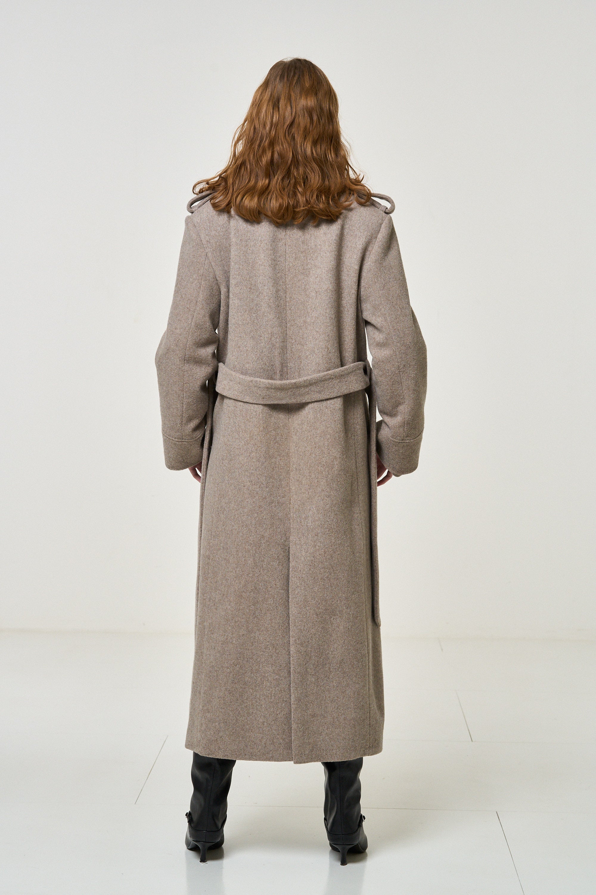 Fleet wool coat