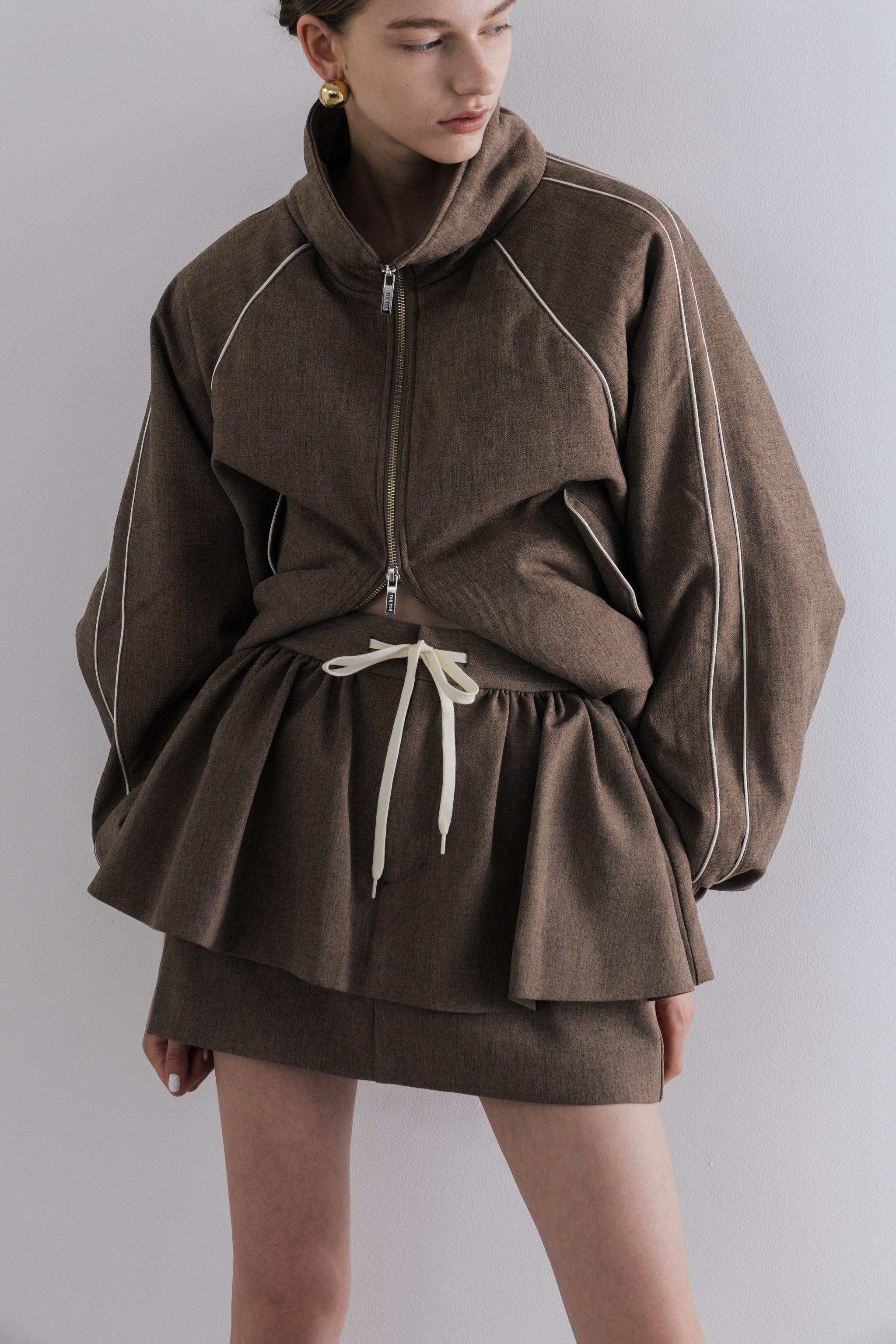 THE TOE THETOE Brixton Track Skirt ブラック Brixton Track Skirt – THE TOÉ