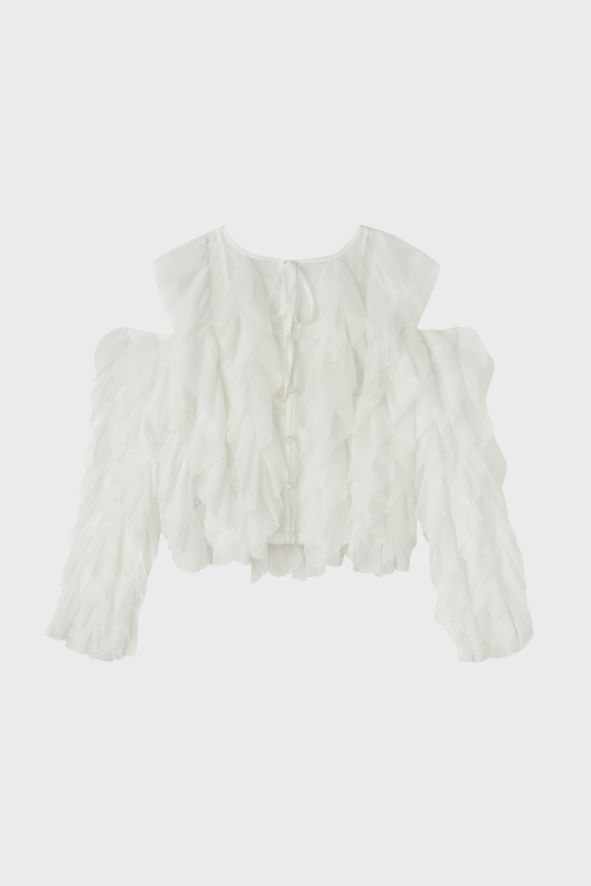 Gardenia Tulle Frill Tops